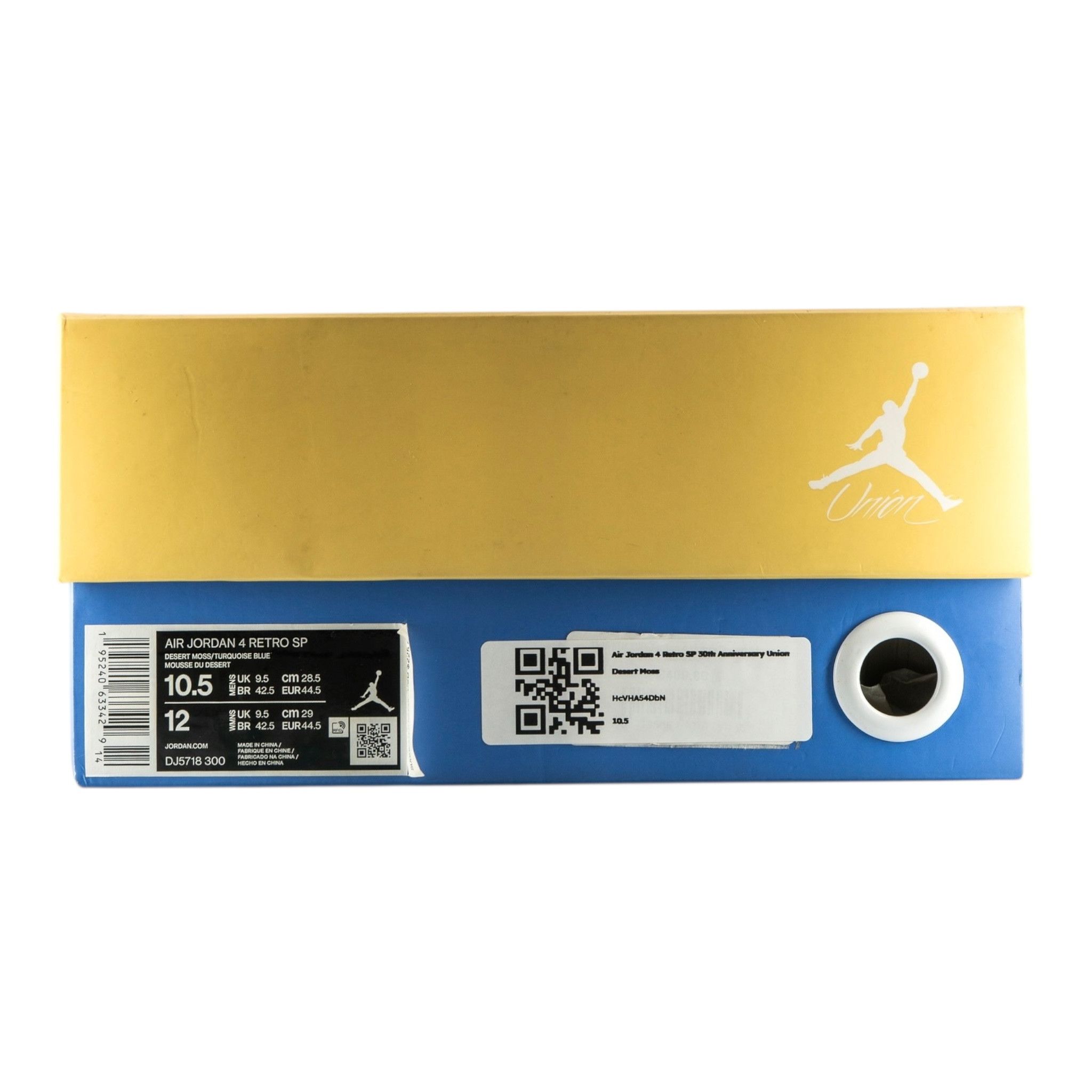 Nike 4 Retro SP 30th Anniversary Union Desert Moss Size US 9 / EU 42 - 7 Thumbnail