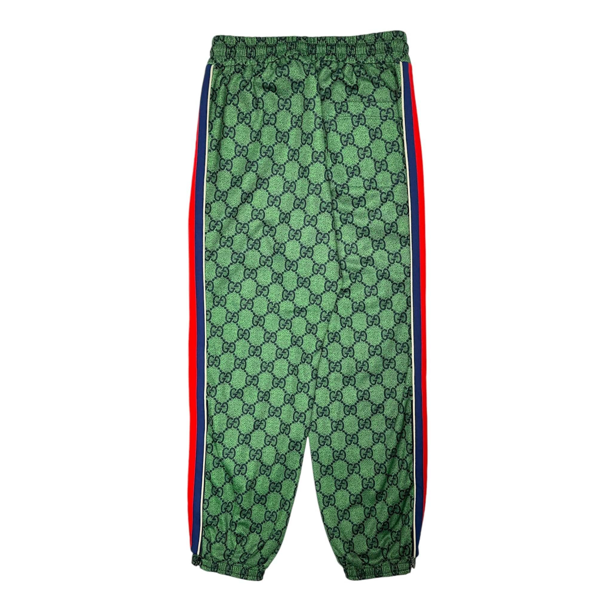 Gucci Yard Technical Sweatpants Green Size US 33 - 2 Thumbnail