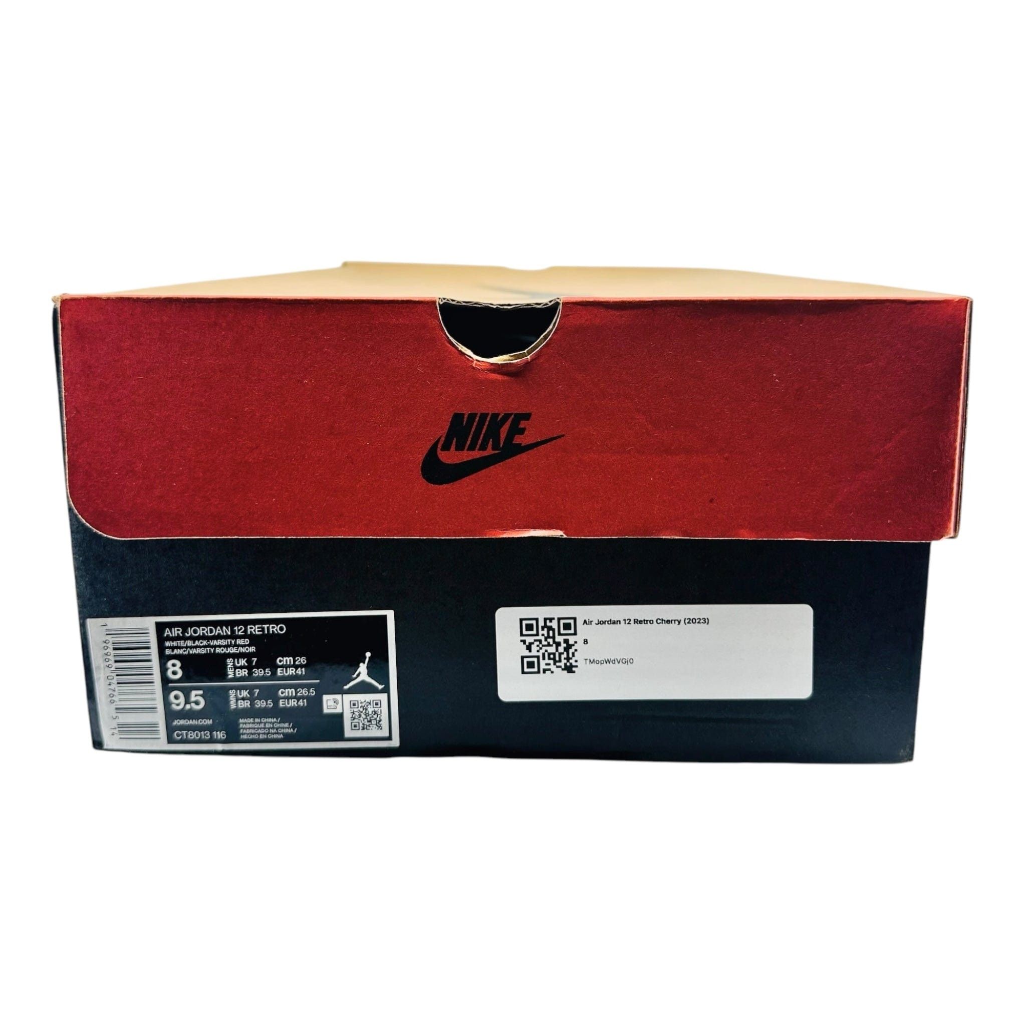 Nike 12 Retro Cherry (2023) Size US 8 / EU 41 - 8 Thumbnail