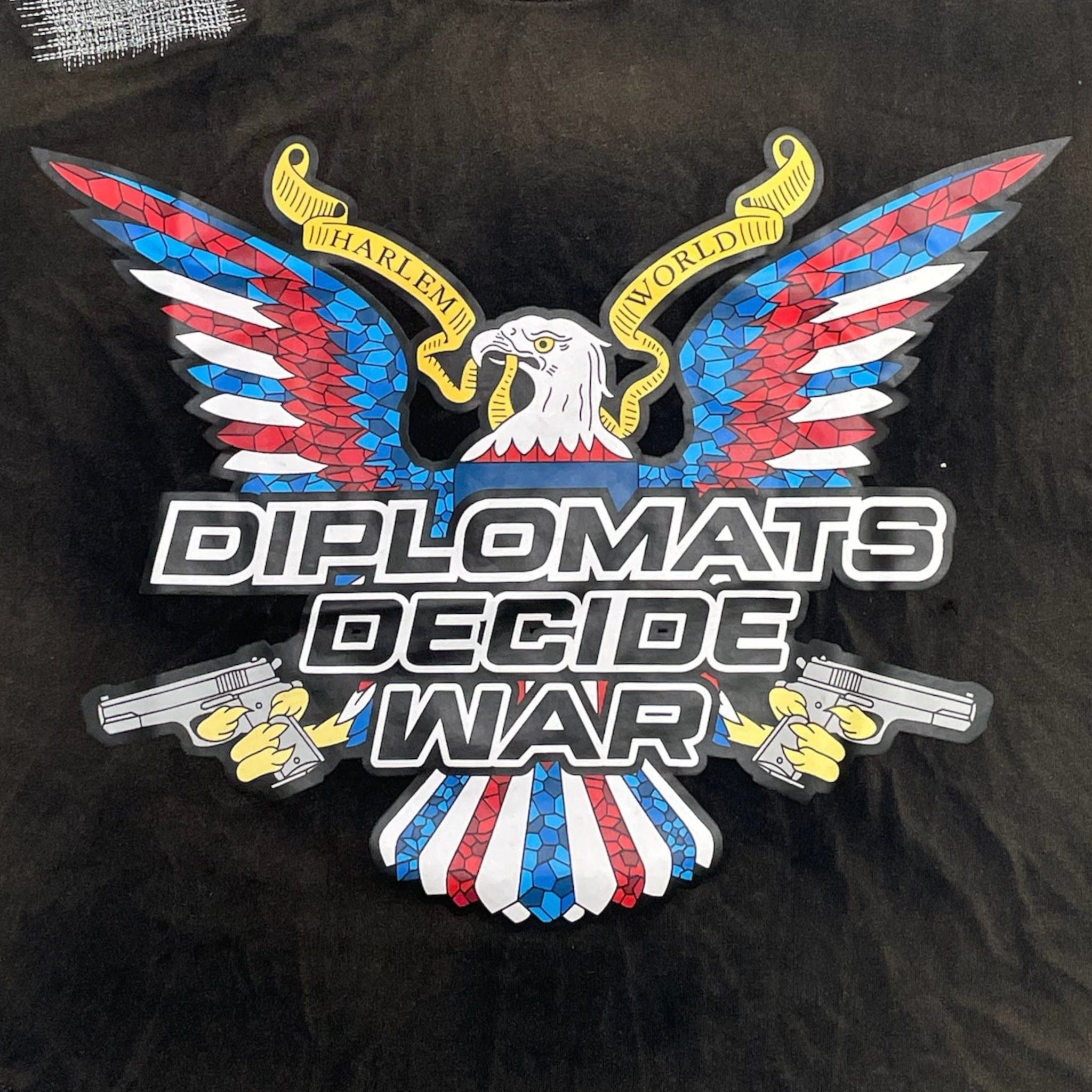 Who Decides War Diplomats Decide Short Sleeve Tee Shirt Black Size US S / EU 44-46 / 1 - 3 Thumbnail