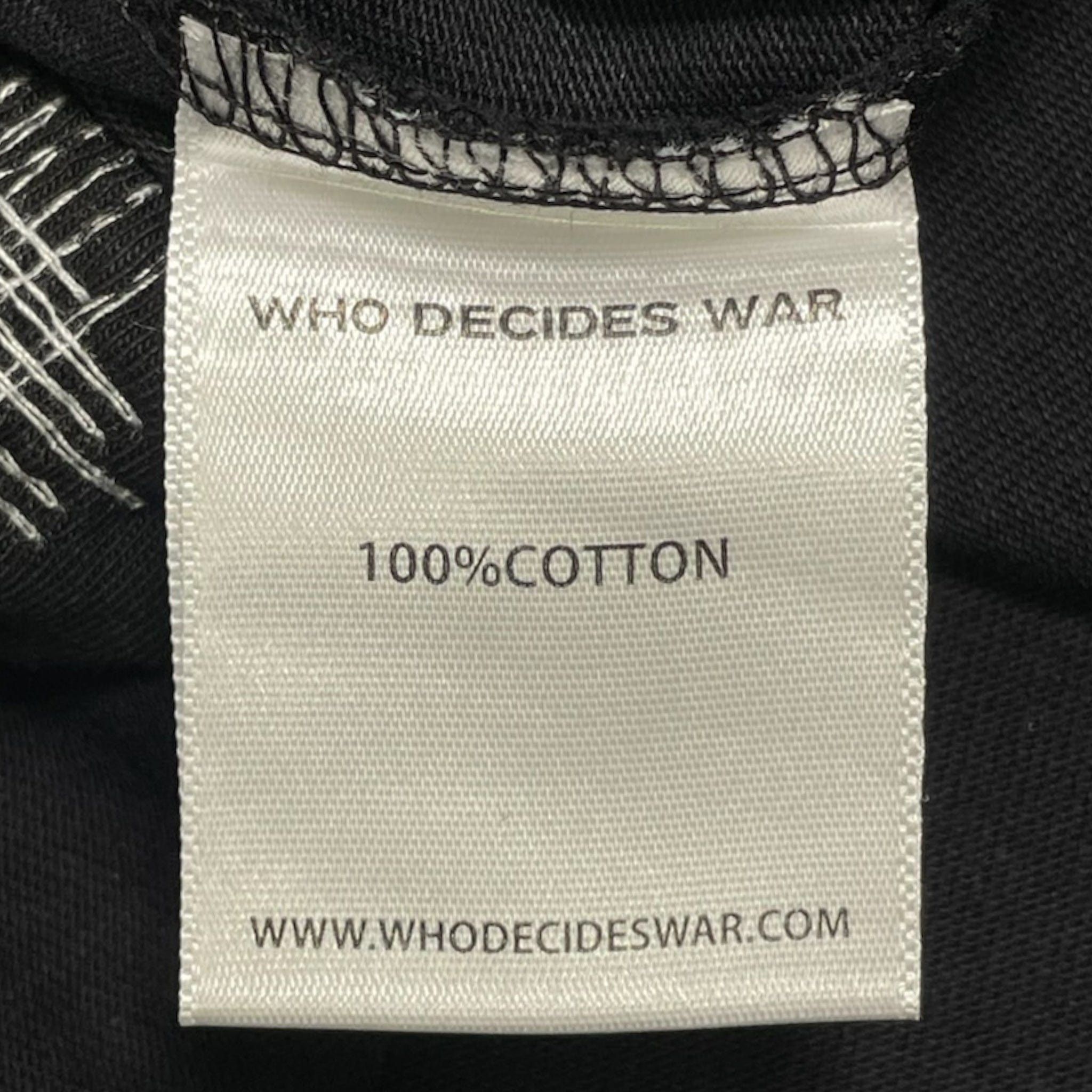 Who Decides War Diplomats Decide Short Sleeve Tee Shirt Black Size US S / EU 44-46 / 1 - 5 Thumbnail