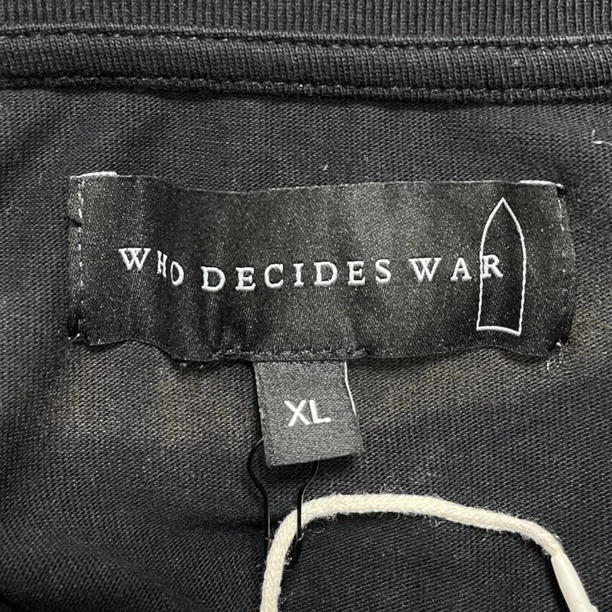 Who Decides War Diplomats Decide Short Sleeve Tee Shirt Black Size US S / EU 44-46 / 1 - 4 Thumbnail