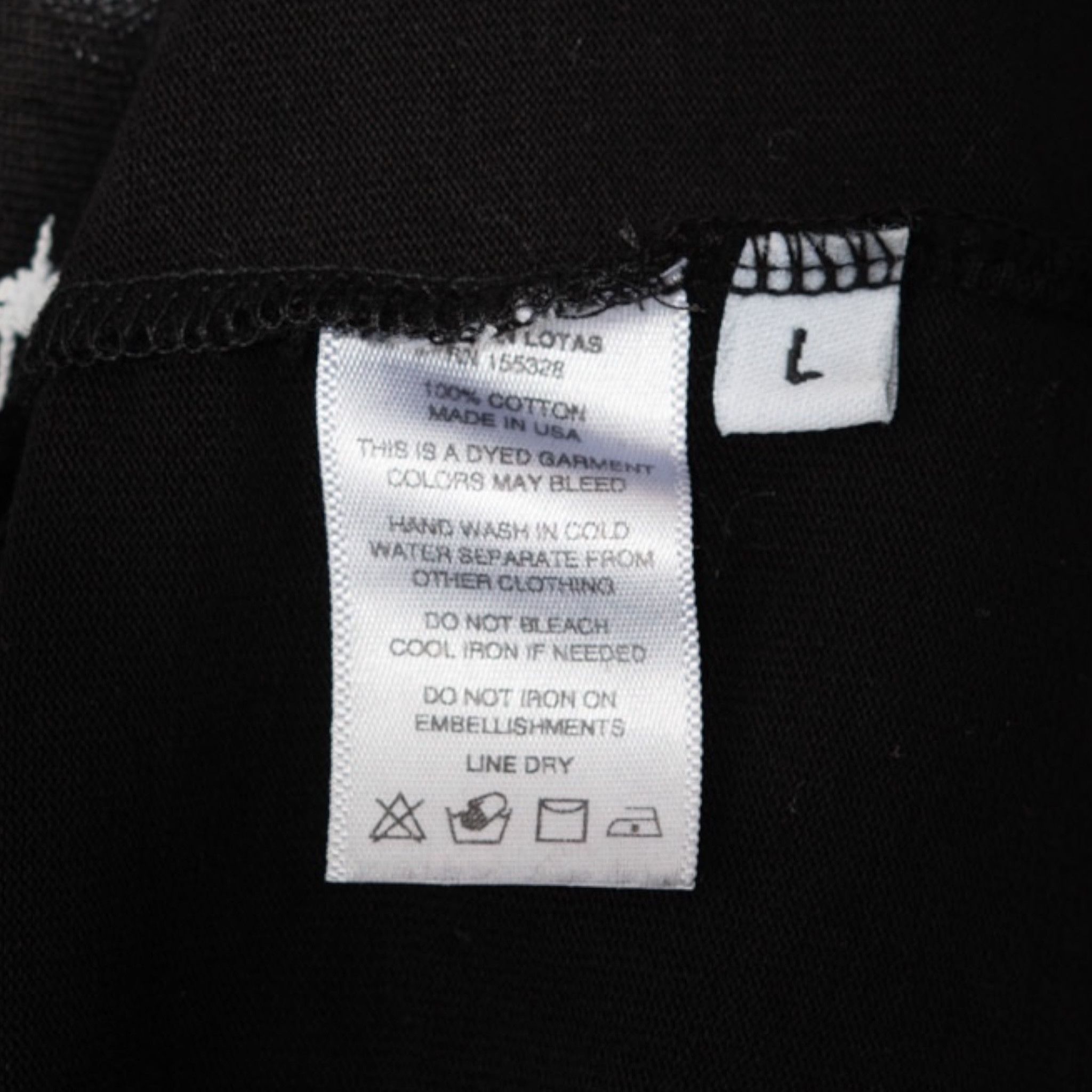 Warren Lotas Scarred Bandit Short Sleeve Tee Shirt Black Size US L / EU 52-54 / 3 - 5 Thumbnail