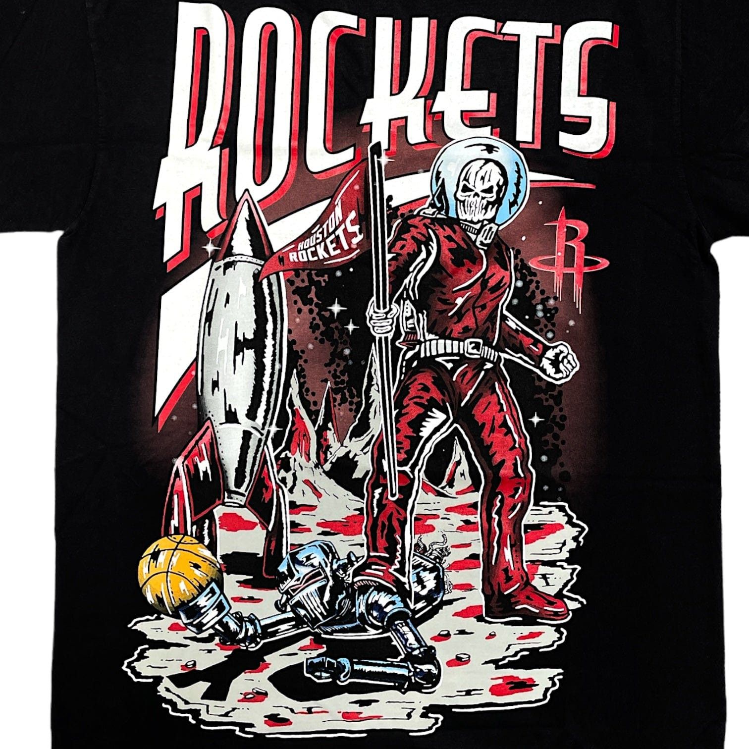 Warren Lotas Rockets Landing Short Sleeve Tee Shirt Black Size US XL / EU 56 / 4 - 3 Thumbnail