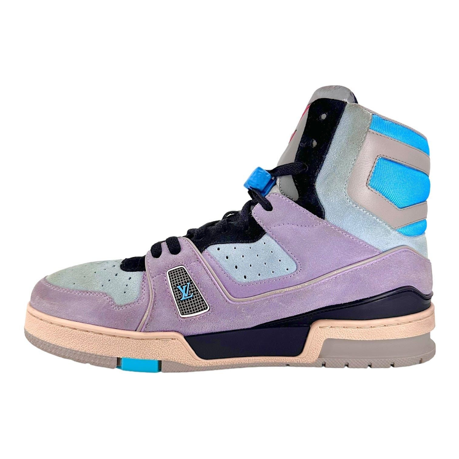 Louis Vuitton LV Trainer High Lavender Light Blue Size US 8.5 / EU 41-42 - 3 Thumbnail