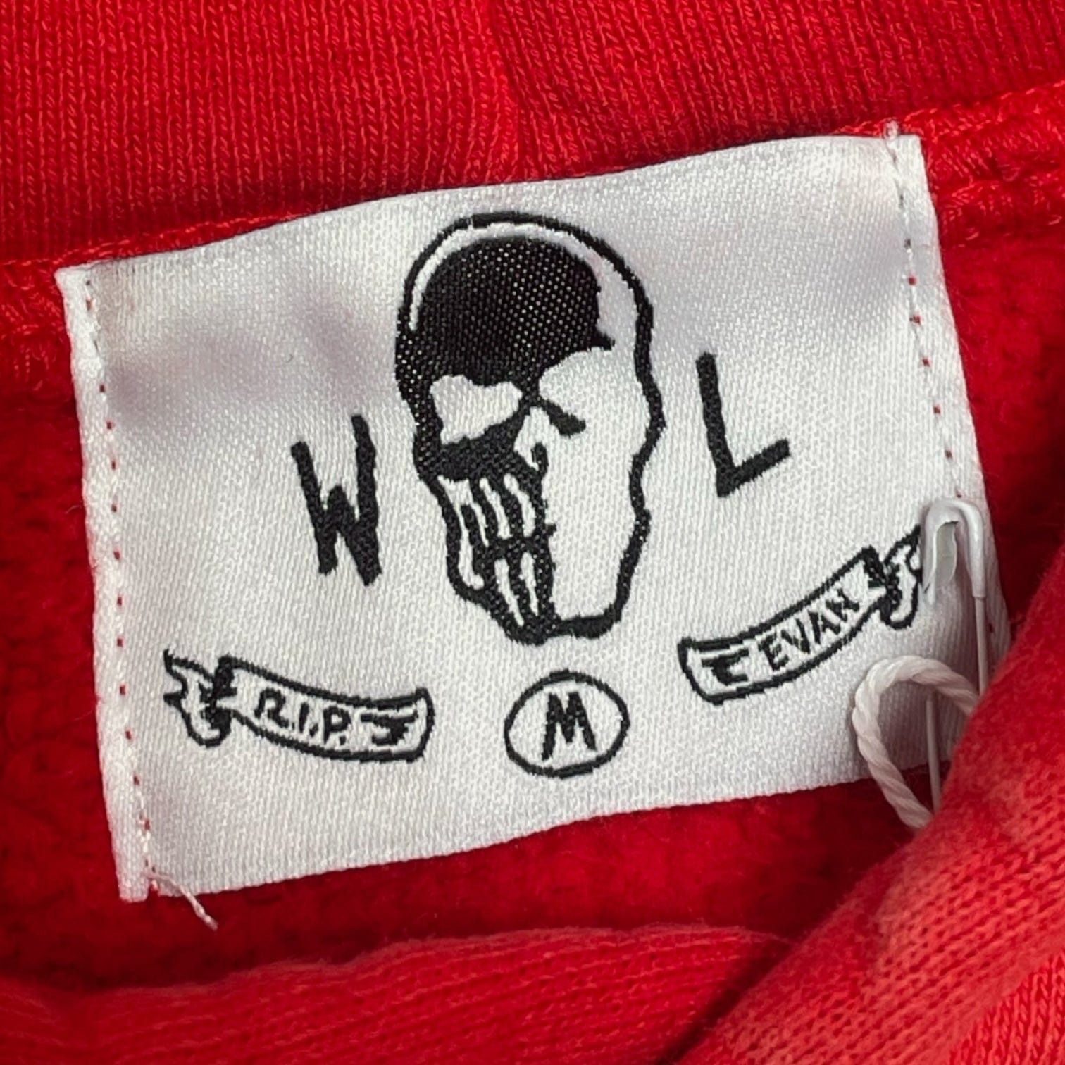Warren Lotas Lie Cheat Steal Hooded Sweatshirt Red Size US M / EU 48-50 / 2 - 4 Thumbnail