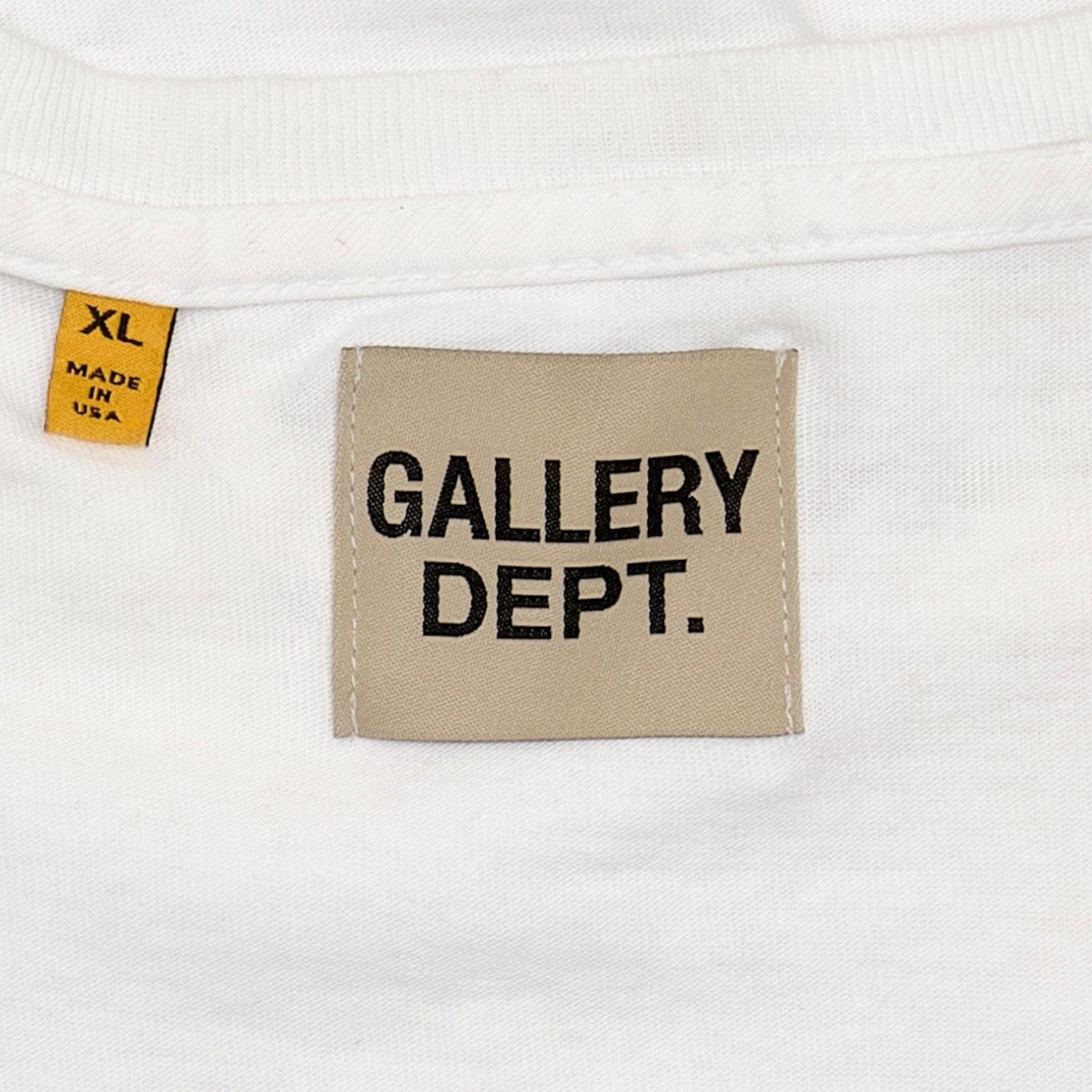 Gallery Dept. Gallery Department Big G-Ball Short Sleeve Tee Shirt White Size US XL / EU 56 / 4 - 5 Thumbnail