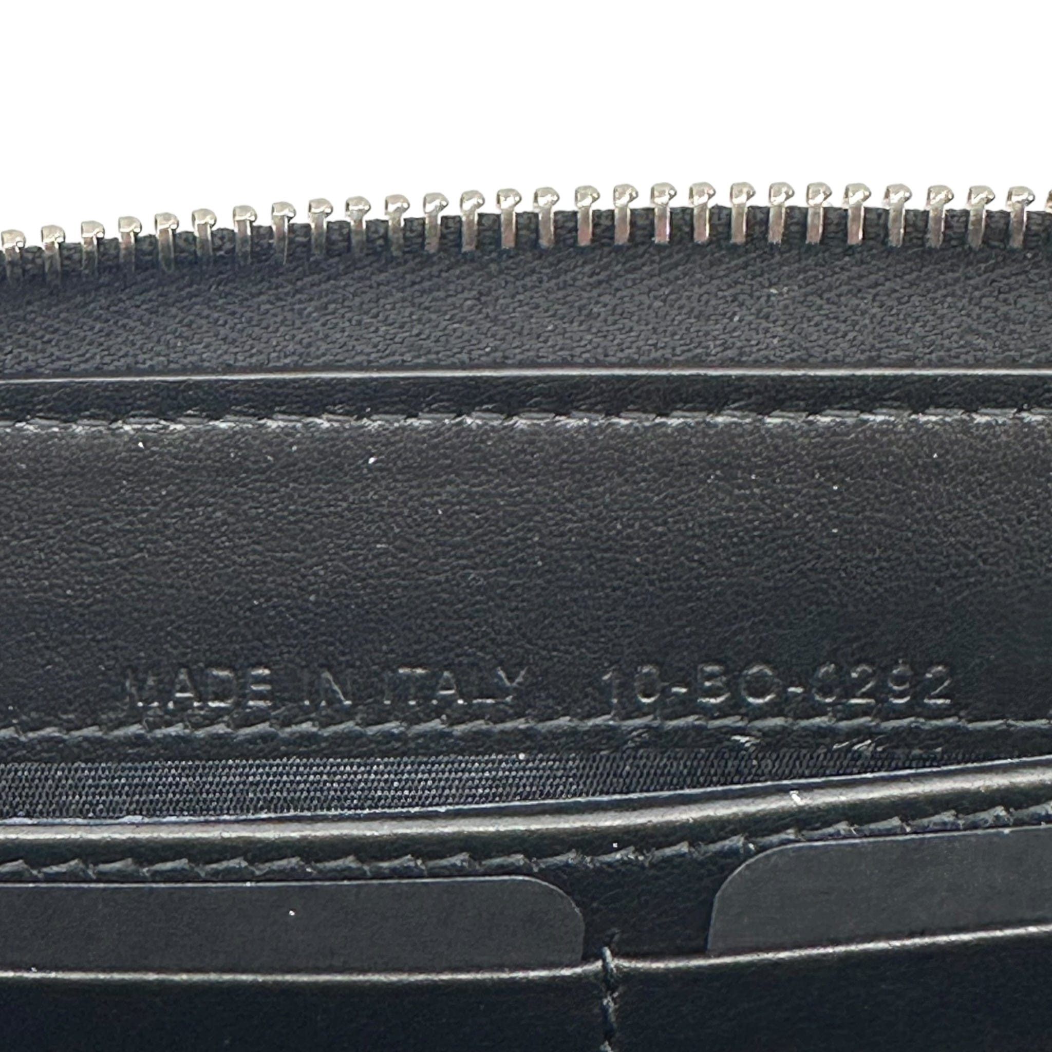 Dior Dior Cd Logo Long Zip Wallet Noir Size ONE SIZE - 9 Thumbnail