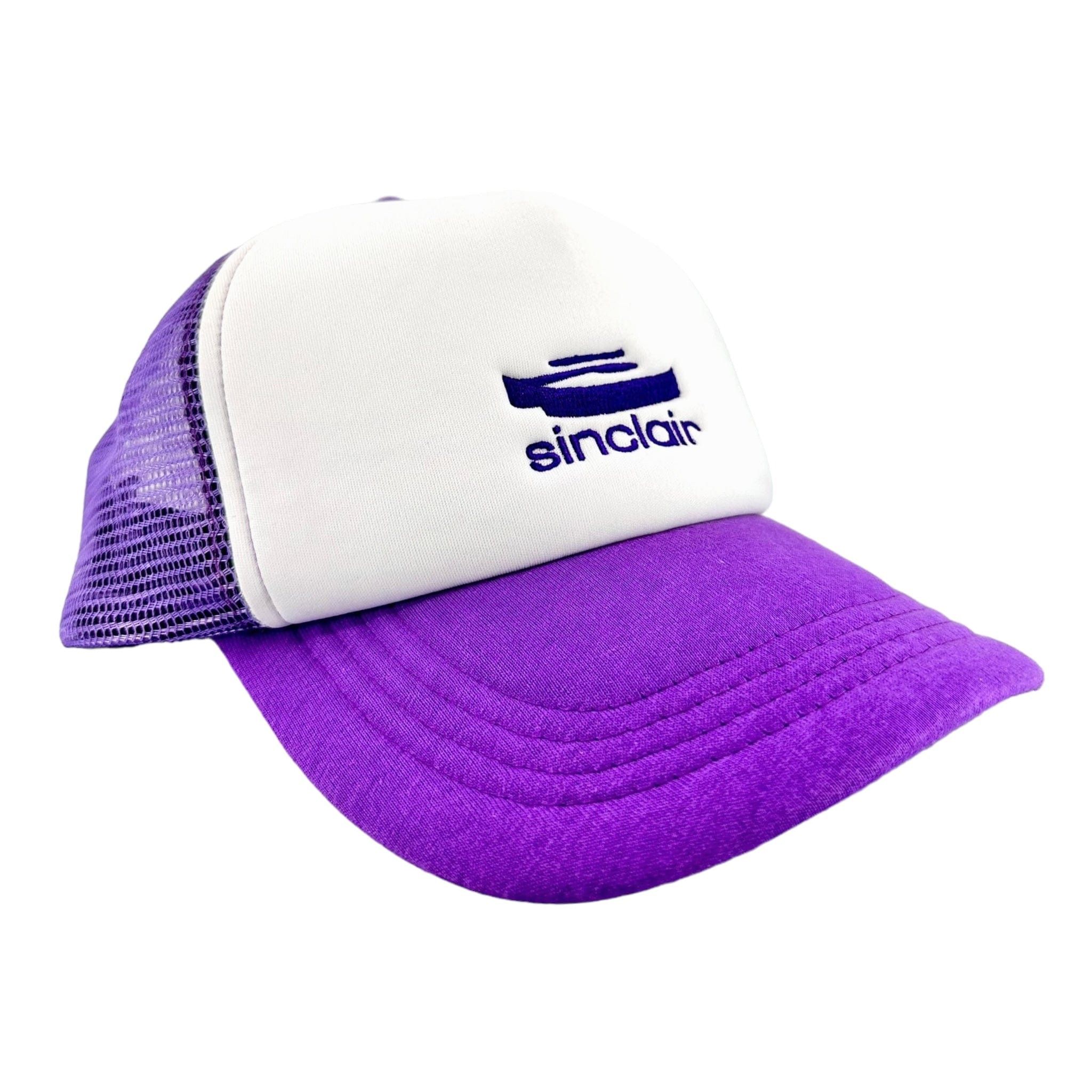 Sinclair Global 3D Logo Trucker Hat Purple White Size ONE SIZE - 2 Thumbnail