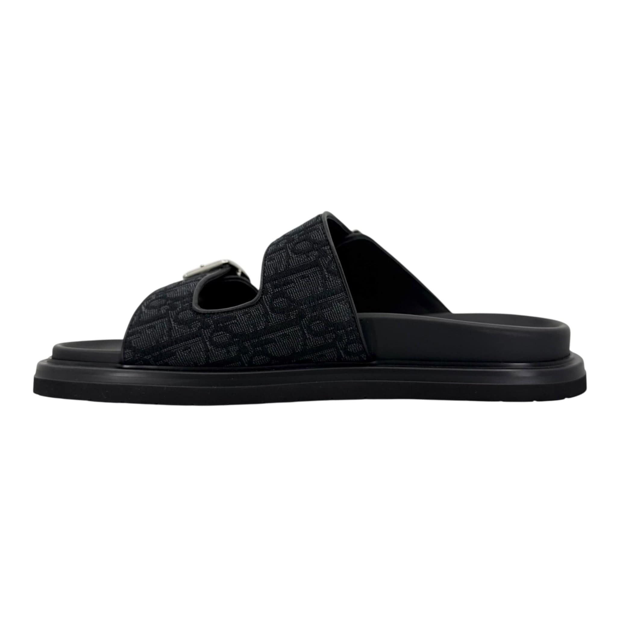 Dior Dior Aqua Sandels Black Oblique Size US 8 / EU 41 - 4 Thumbnail