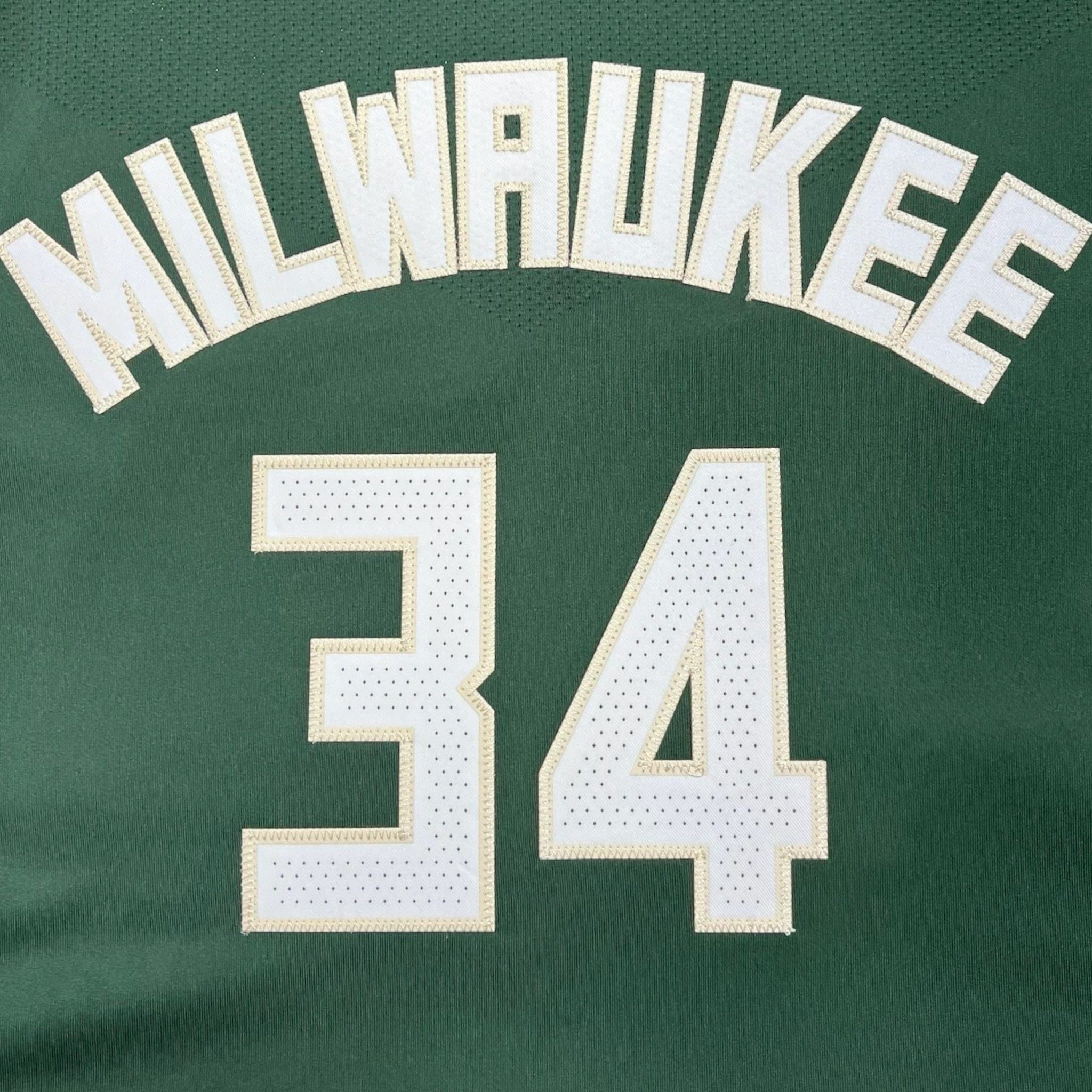 Nike Giannis Antetokounmpo Milwaukee Bucks Swingman Jersey Hunte Size US L / EU 52-54 / 3 - 3 Thumbnail