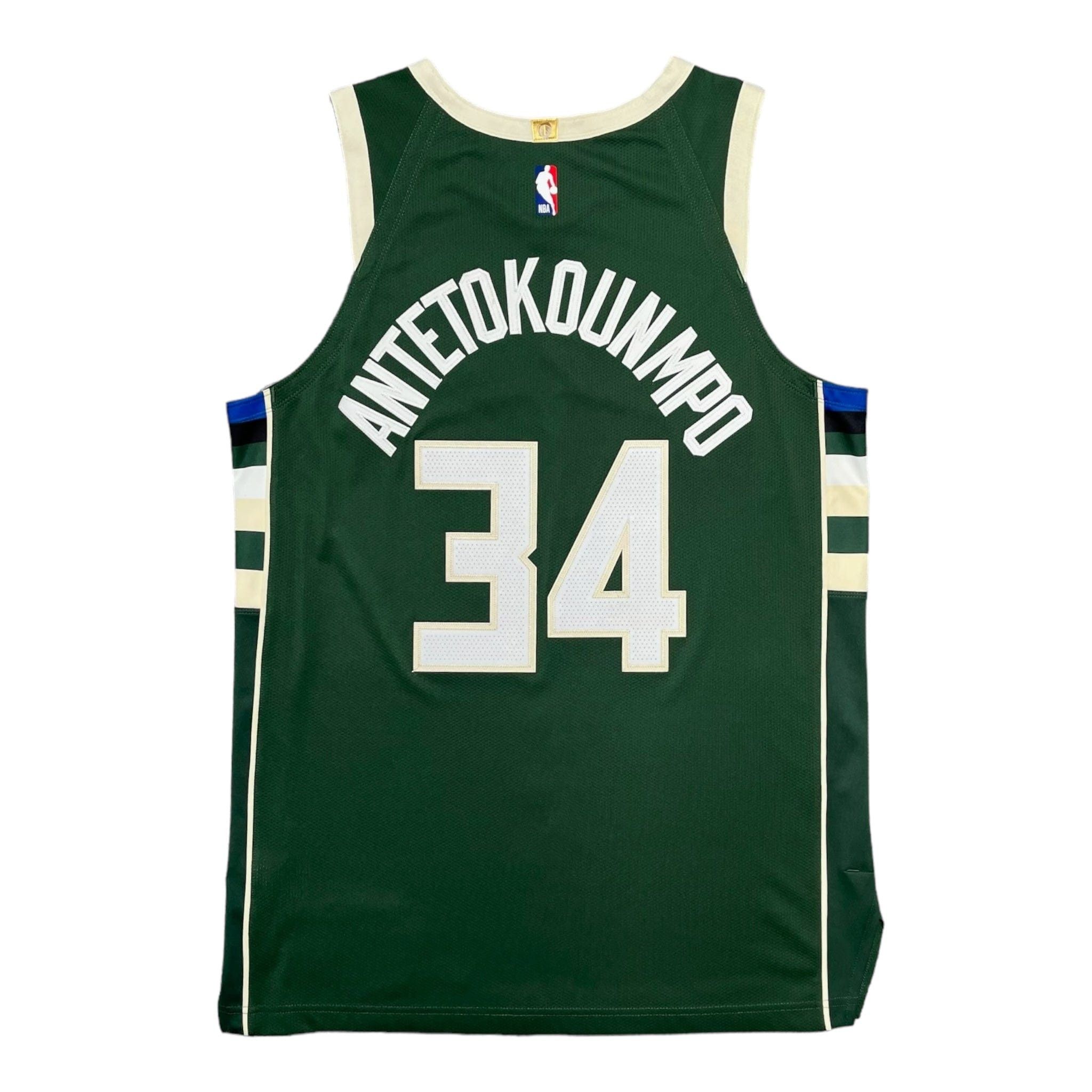 Nike Giannis Antetokounmpo Milwaukee Bucks Swingman Jersey Hunte Size US L / EU 52-54 / 3 - 2 Thumbnail