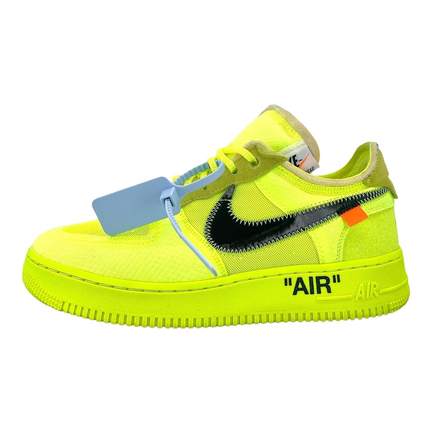Nike Air Force 1 Low Off-White Volt Size US 9 / EU 42 - 2 Thumbnail