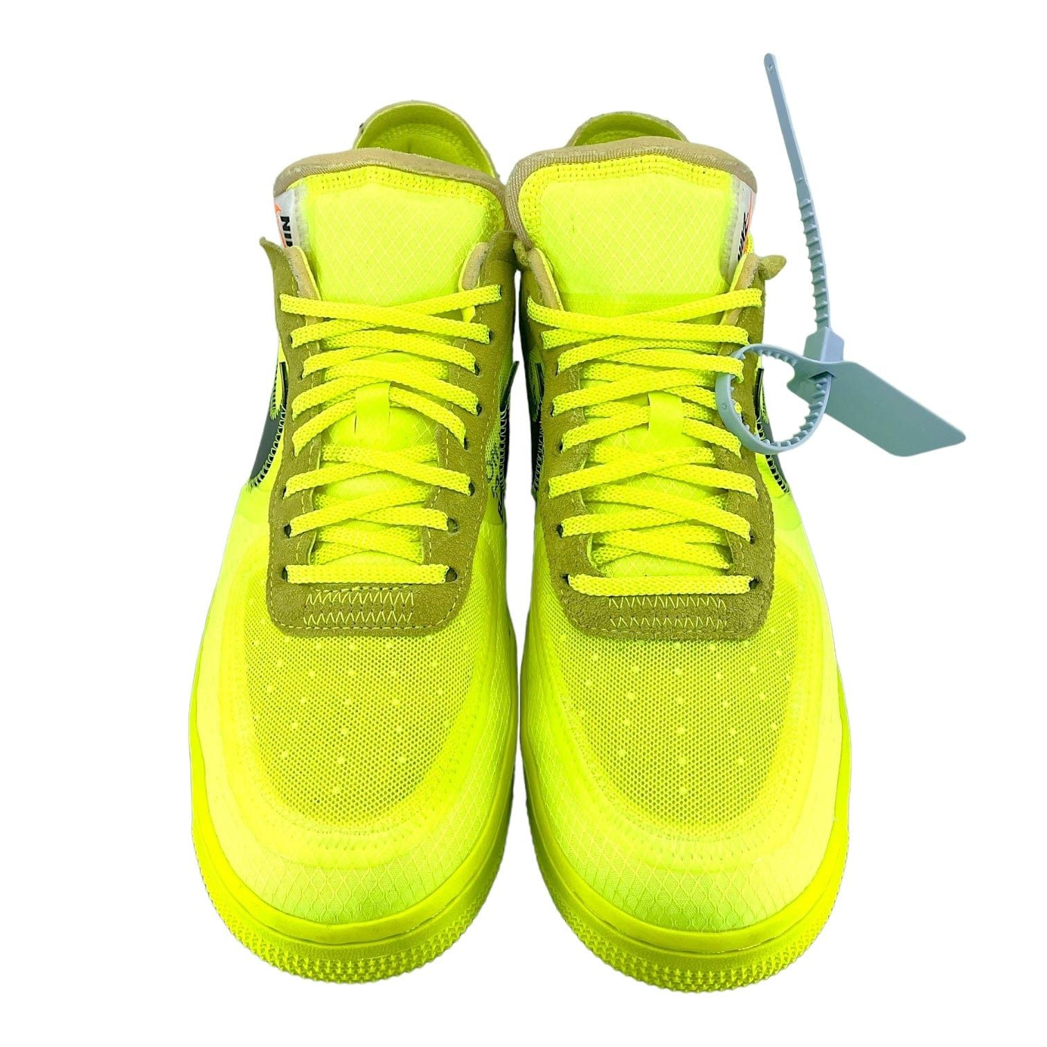 Nike Air Force 1 Low Off-White Volt Size US 9 / EU 42 - 5 Thumbnail