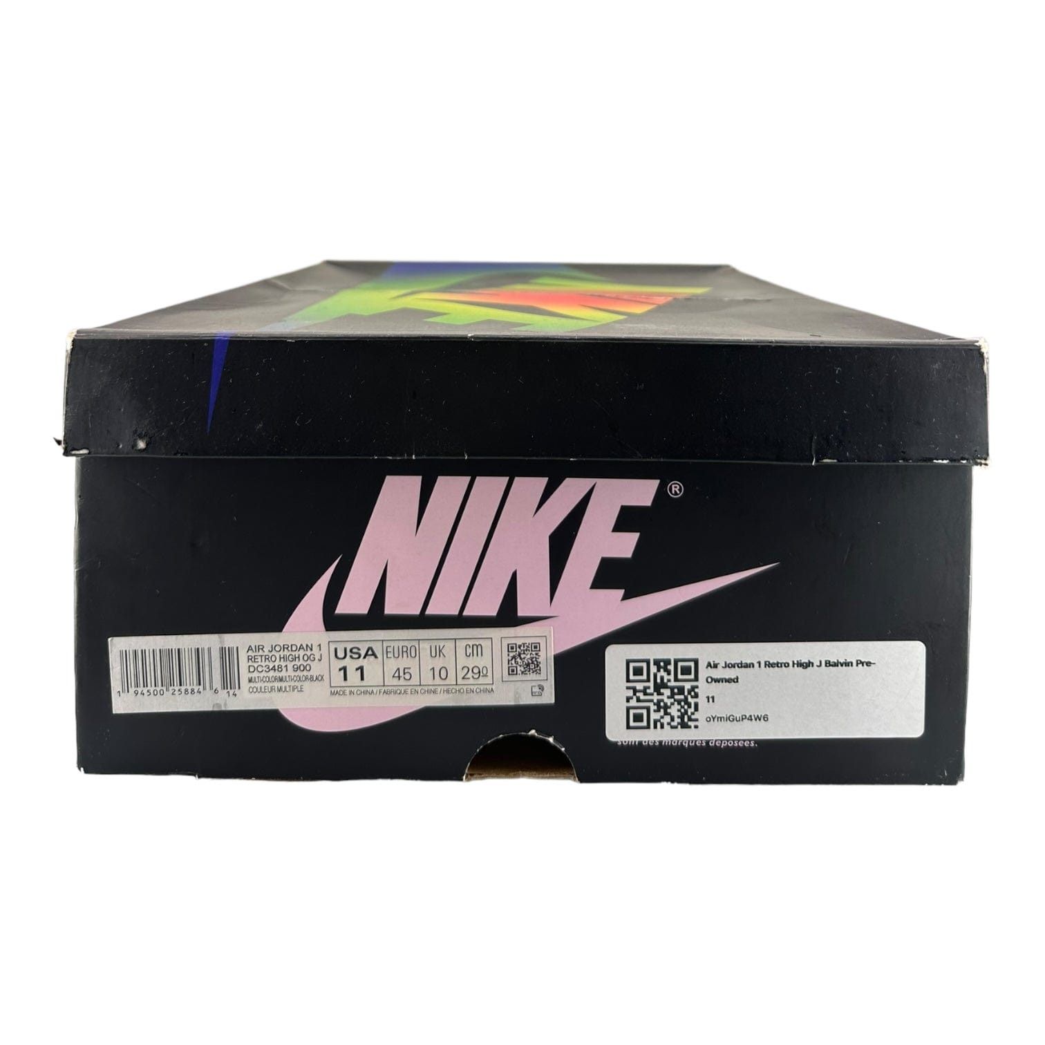 Nike Air Jordan 1 Retro High J Balvin Size US 11 / EU 44 - 8 Thumbnail