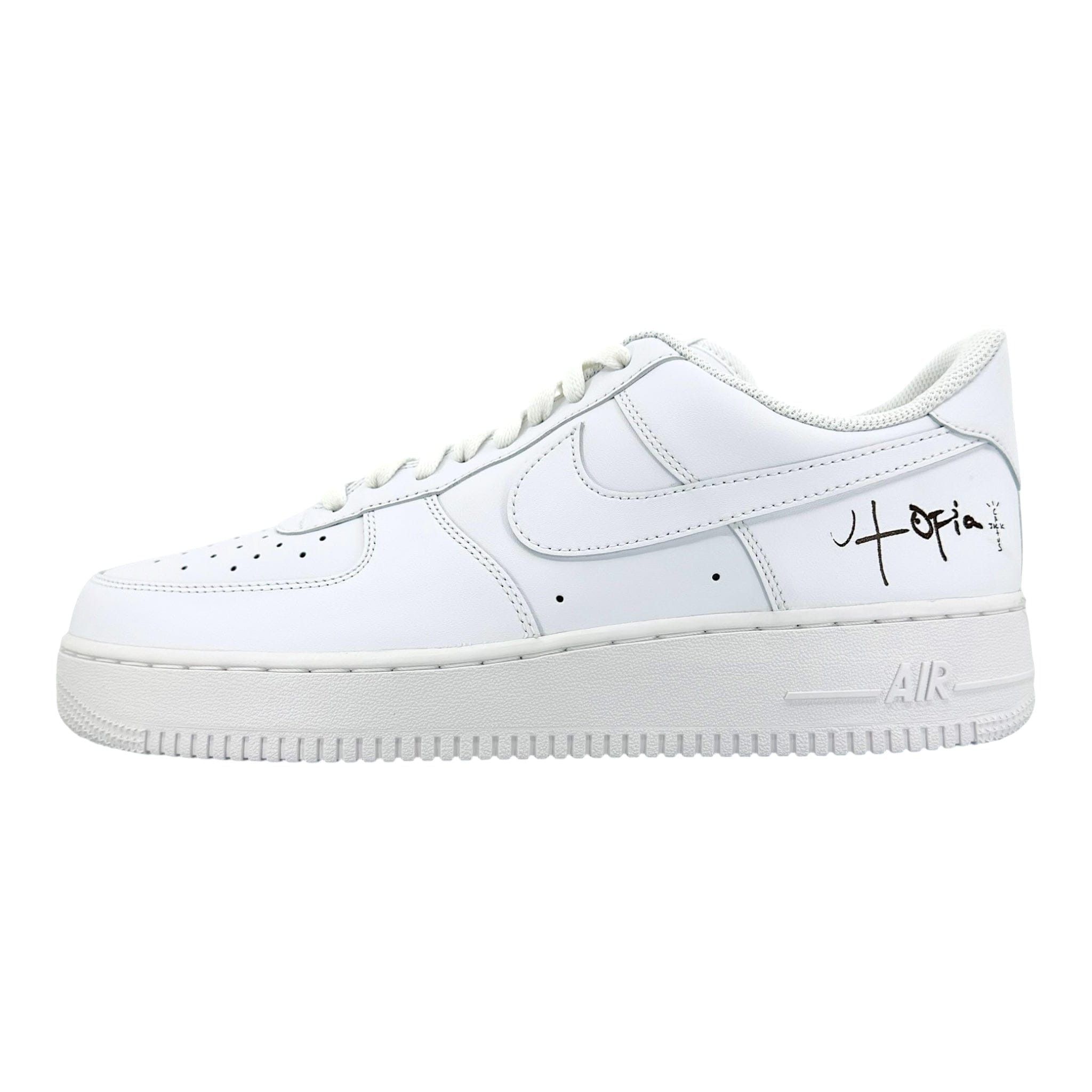 Nike Air Force 1 Low '07 White (Travis Scott Cactus Jack Utopia Size US 12 / EU 45 - 2 Thumbnail