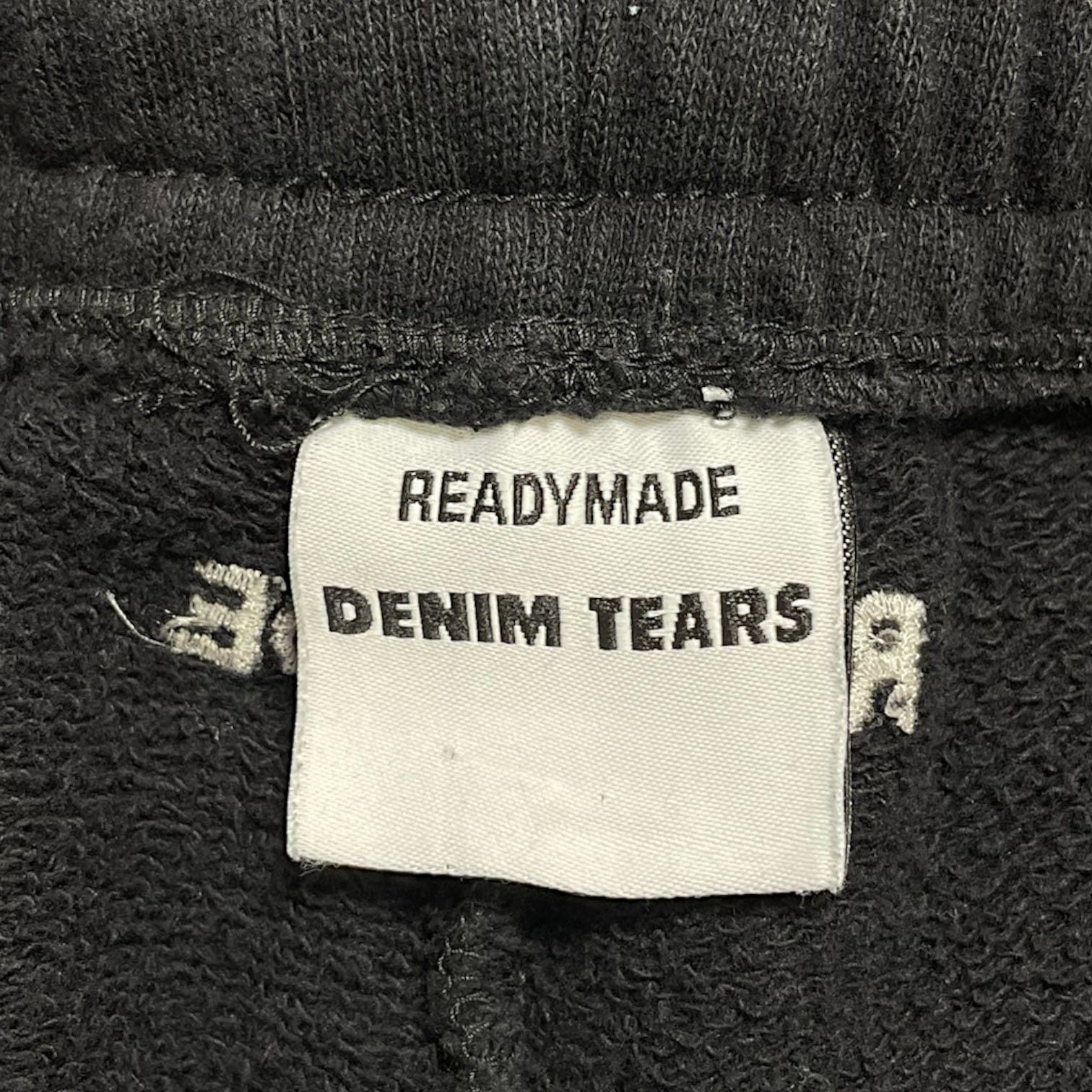 DENIM TEARS x Readymade The Cotton Wreath Flare Sweatpants Black Size US 44 / EU 60 - 4 Thumbnail