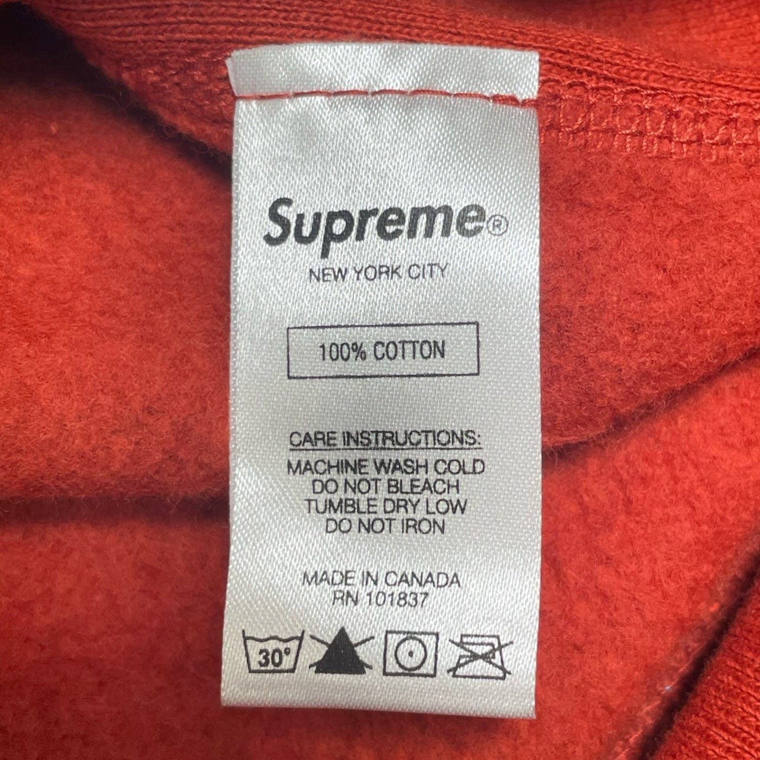 Supreme Box Logo Crewneck Sweatshirt (FW18) Rust Size US L / EU 52-54 / 3 - 5 Thumbnail