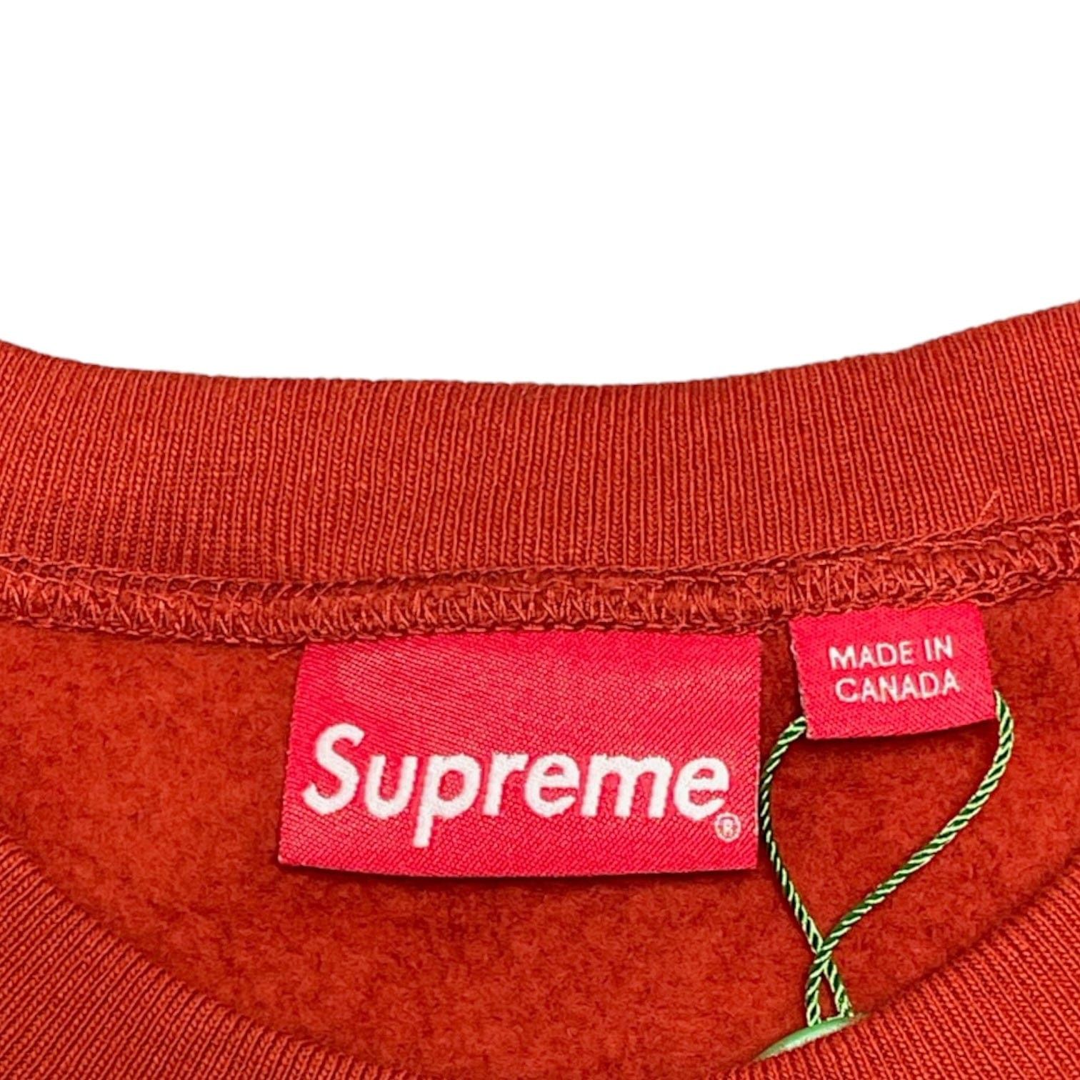Supreme Box Logo Crewneck Sweatshirt (FW18) Rust Size US L / EU 52-54 / 3 - 4 Thumbnail