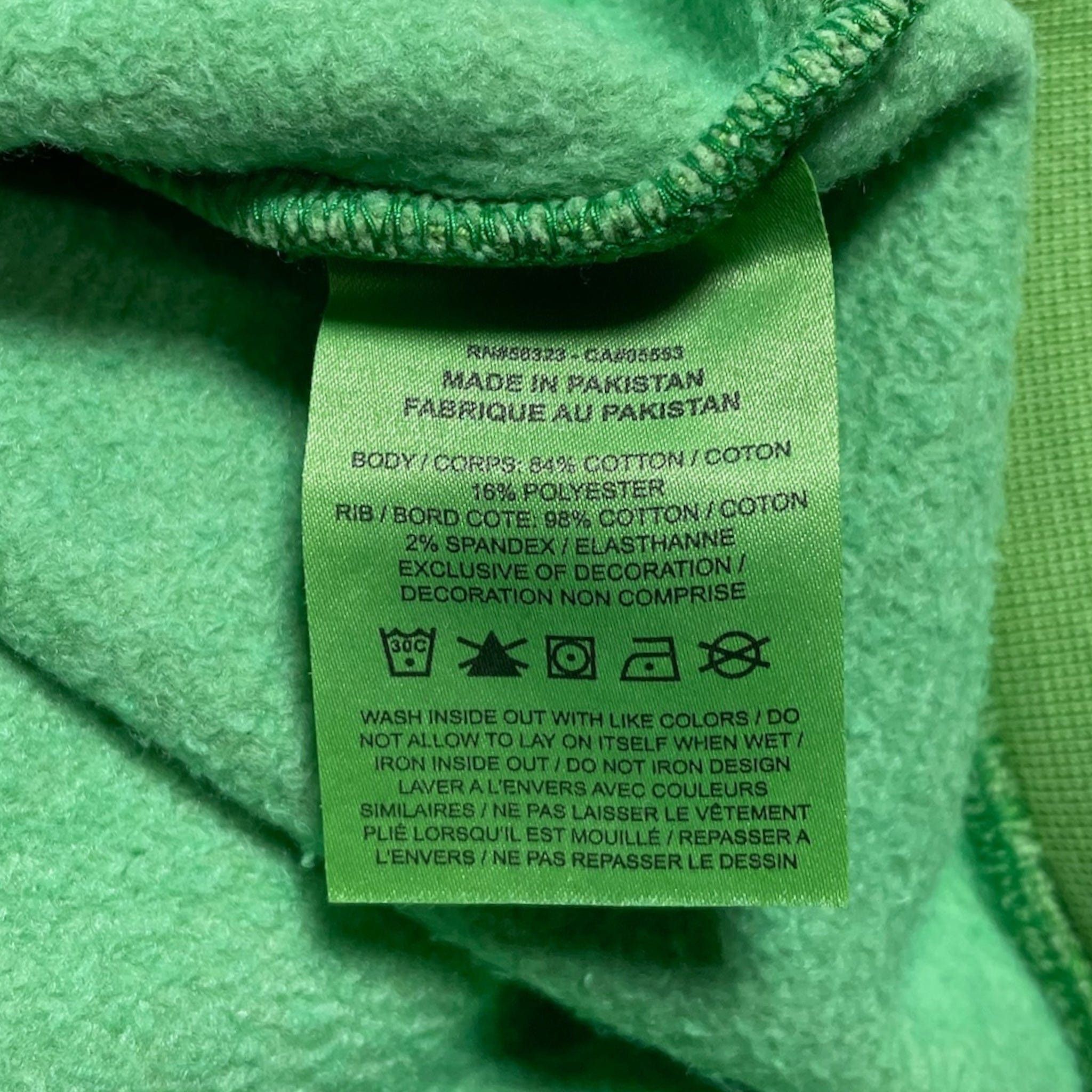 Nike x Nigo NRG Fleece Crew Sweatshirt Green Size US L / EU 52-54 / 3 - 5 Thumbnail