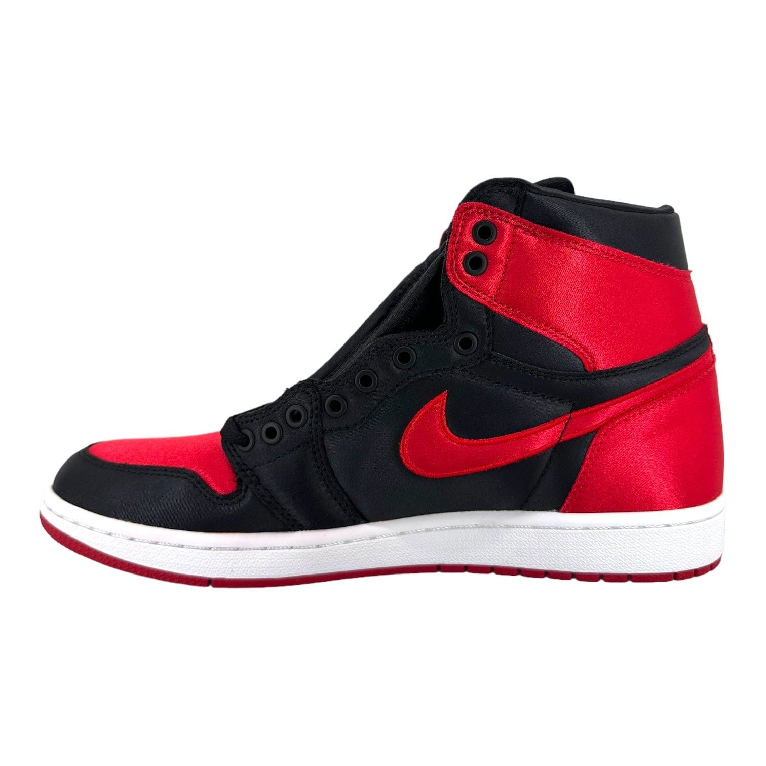 Nike 1 Retro High OG Satin Bred (W) Size US 12 / IT 42 - 3 Thumbnail