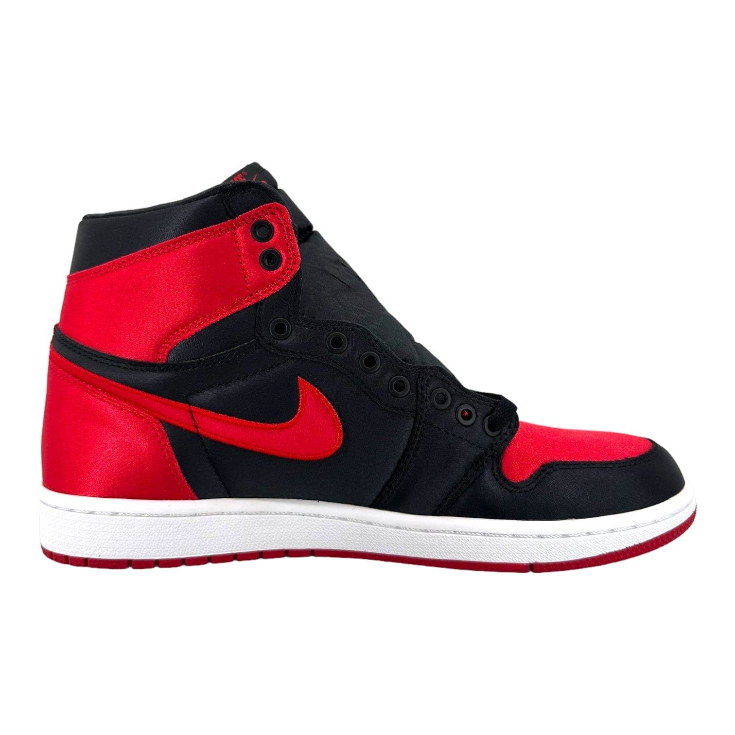 Nike 1 Retro High OG Satin Bred (W) Size US 12 / IT 42 - 4 Thumbnail