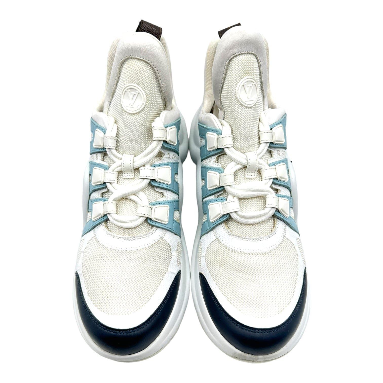 Louis Vuitton Archlight Sneaker White Blue Red Size US 11 / IT 41 - 5 Thumbnail