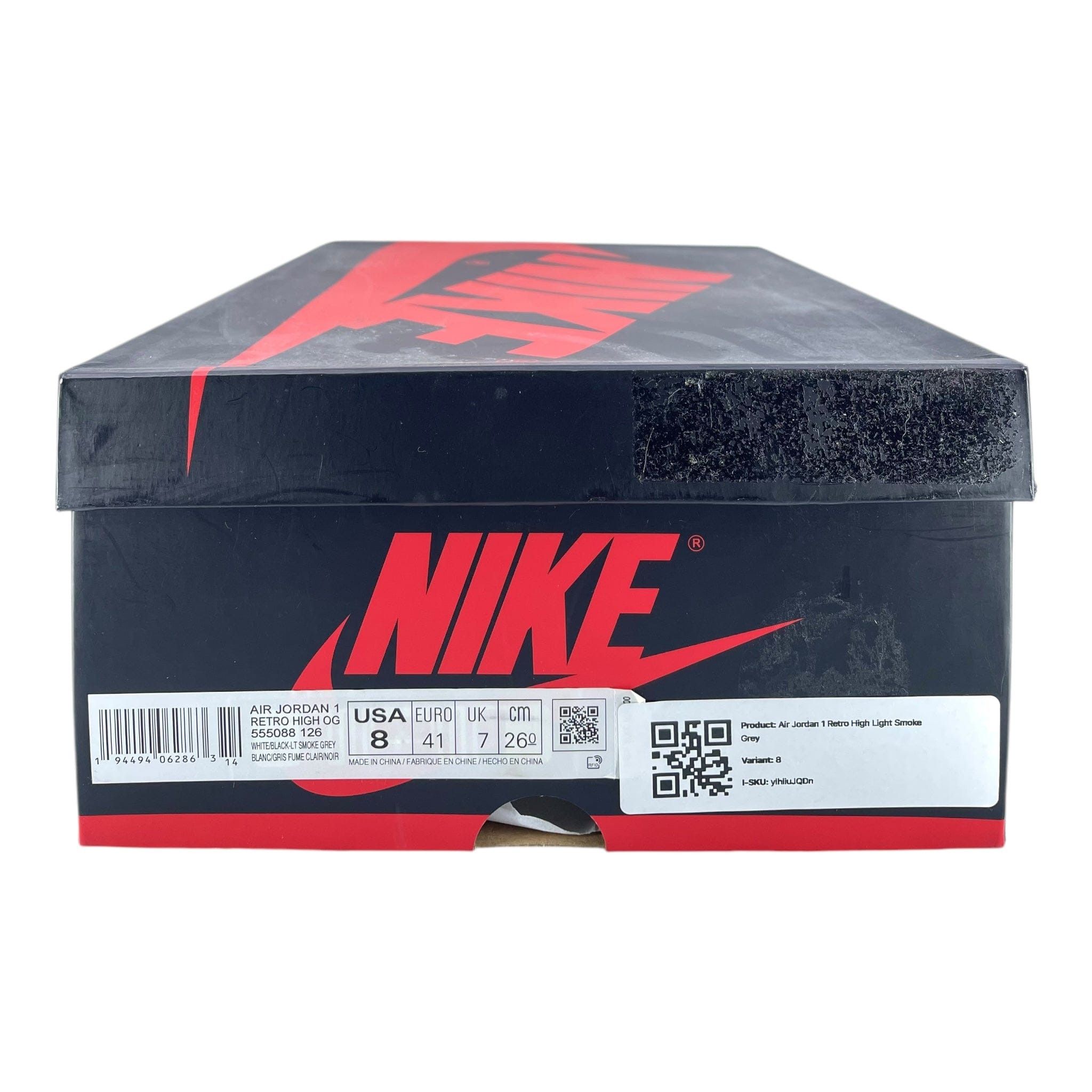 Nike 1 Retro High Light Smoke Grey Size US 8 / EU 41 - 9 Thumbnail