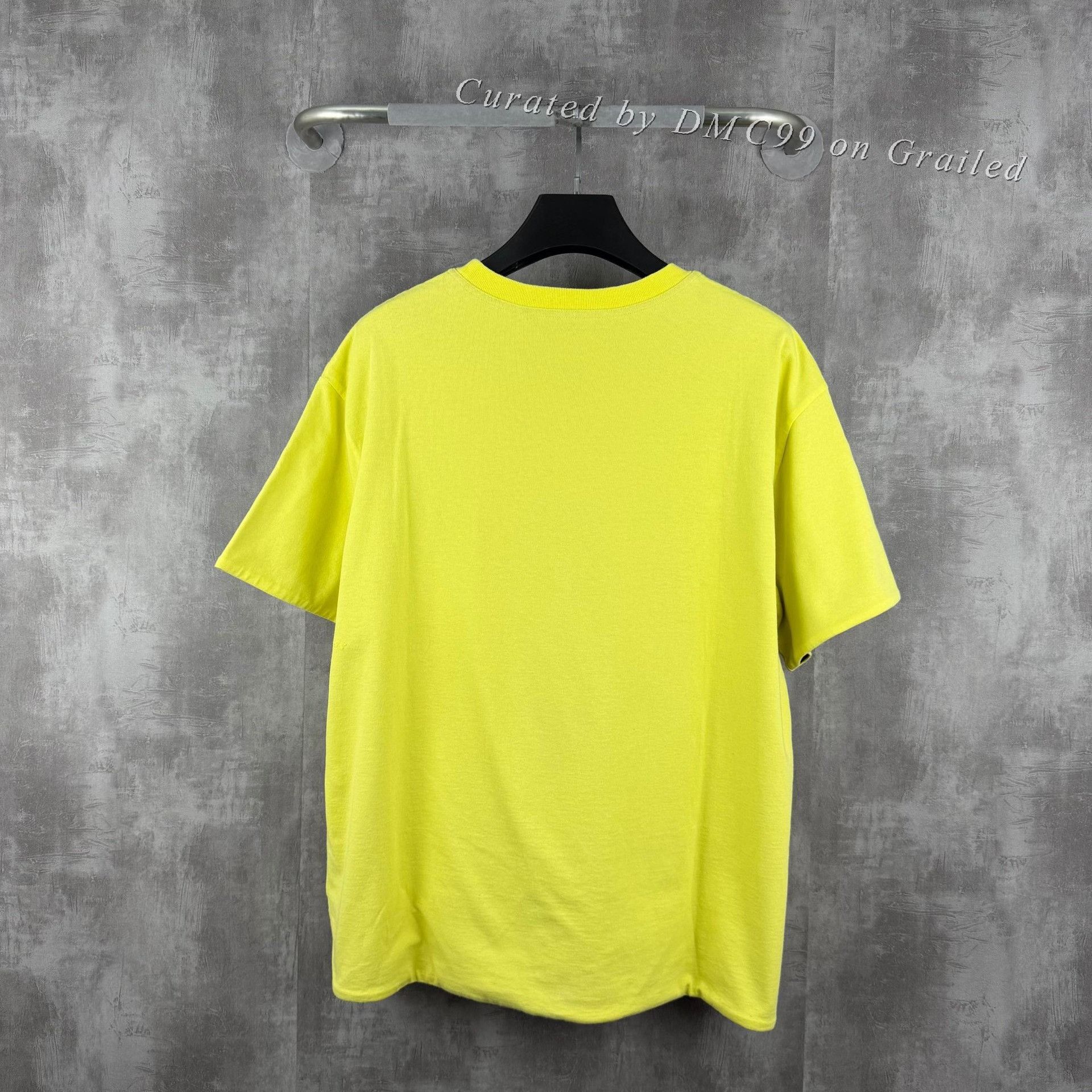 Bottega Veneta Bottega Veneta Black-Yellow Logo T-Shirt Size US XXL / EU 58 / 5 - 2 Thumbnail
