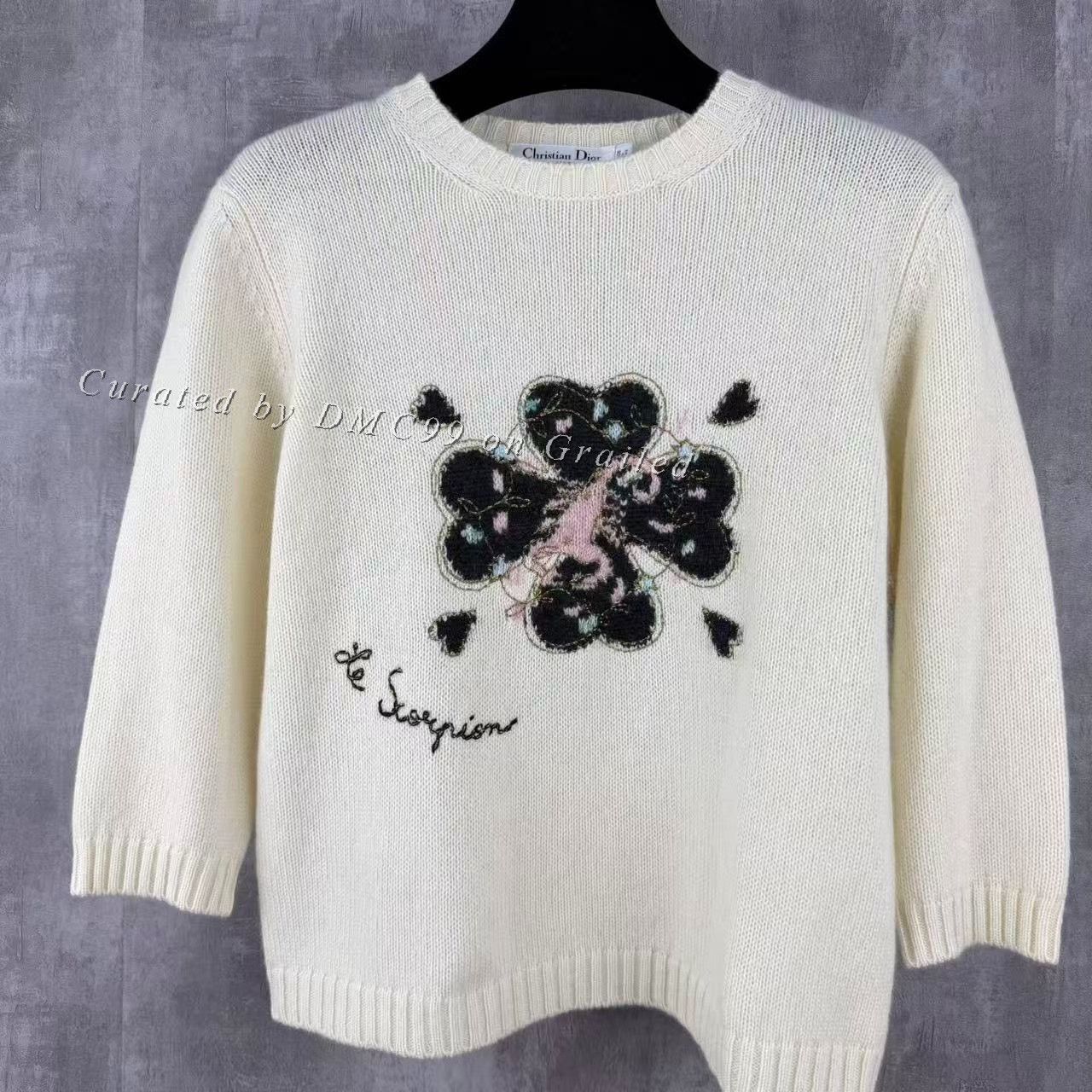Dior Dior Constellation Scorpio Cashmere Sweater Size M / US 6-8 / IT 42-44 - 3 Thumbnail