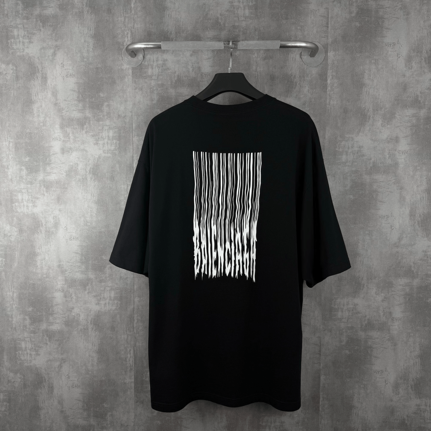 Balenciaga Balenciaga Waterfall Logo Short Sleeve T-Shirt Size US S / EU 44-46 / 1 - 3 Thumbnail