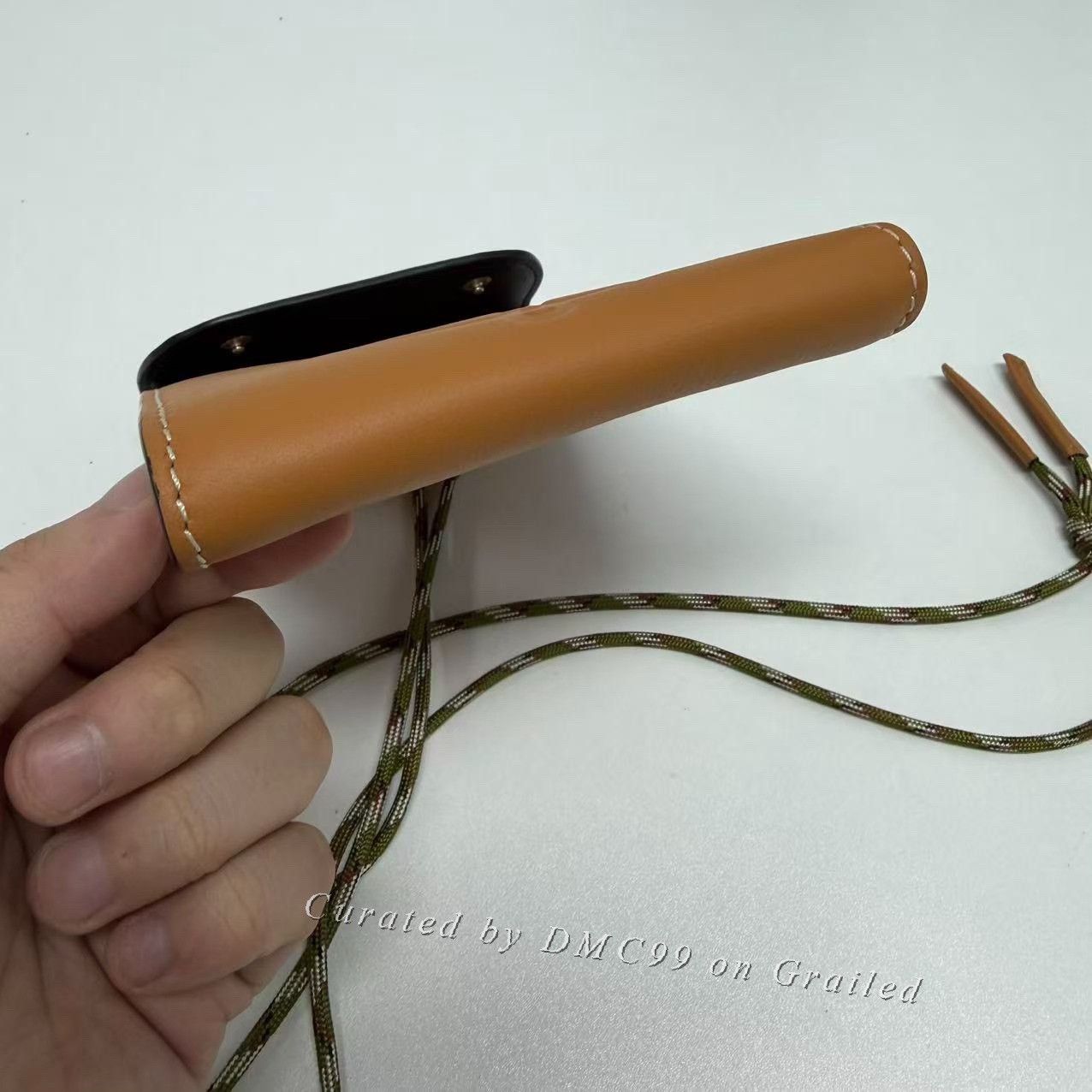 Loewe Loewe Caramel Leather Crossbody Phone Bag Size ONE SIZE - 5 Thumbnail