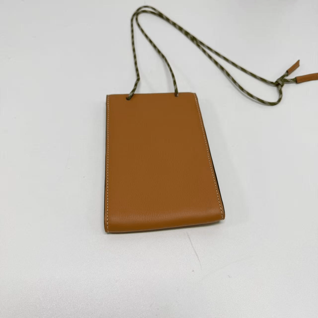 Loewe Loewe Caramel Leather Crossbody Phone Bag Size ONE SIZE - 2 Thumbnail