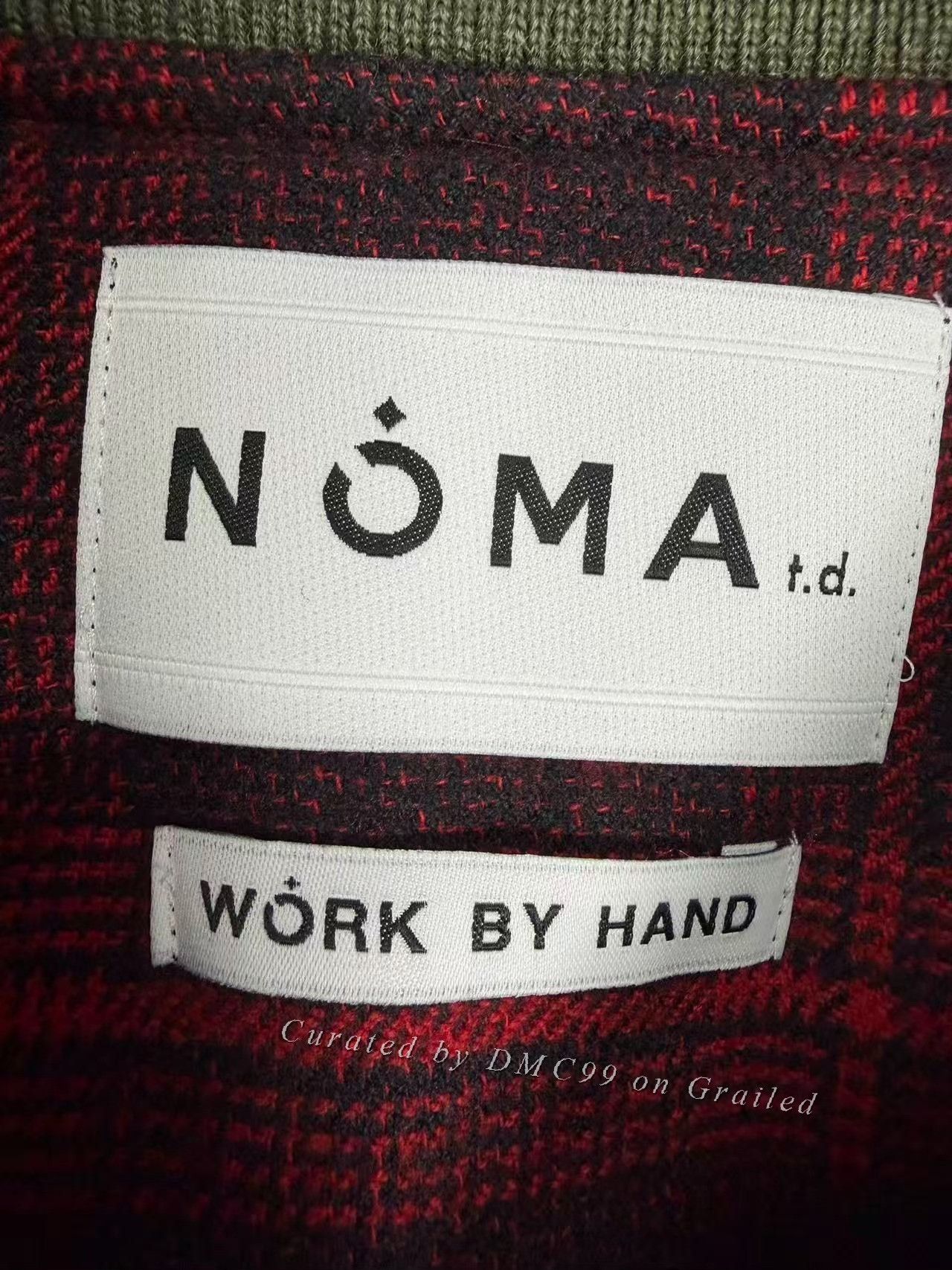 NOMA t.d NOMA Hand-Embroidered Olive Green Flight Jacket Size US XL / EU 56 / 4 - 6 Thumbnail