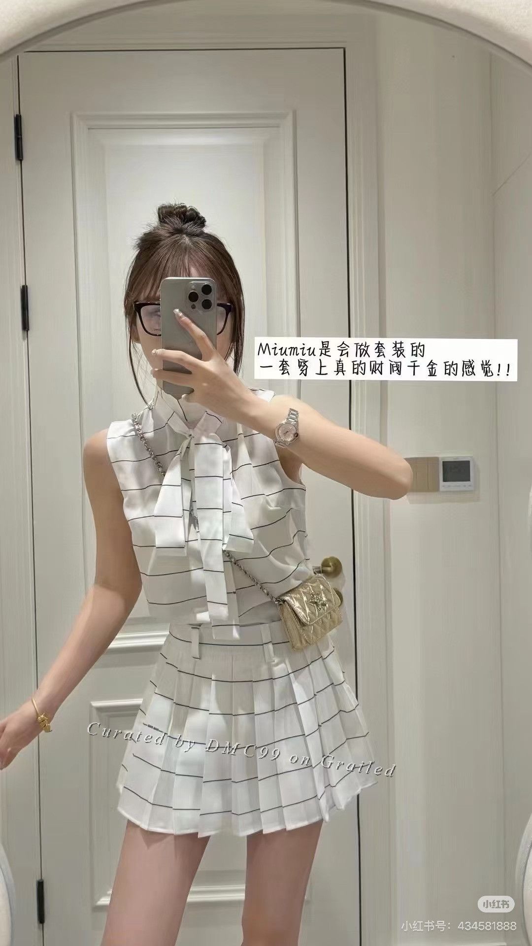 Miu Miu MiuMiu Black Sleeveless Sash Top Size S / US 4 / IT 40 - 4 Thumbnail