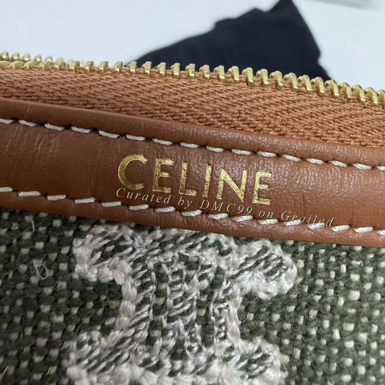 Celine CELINE Triomphe Monogram Coin Purse Size ONE SIZE - 5 Thumbnail