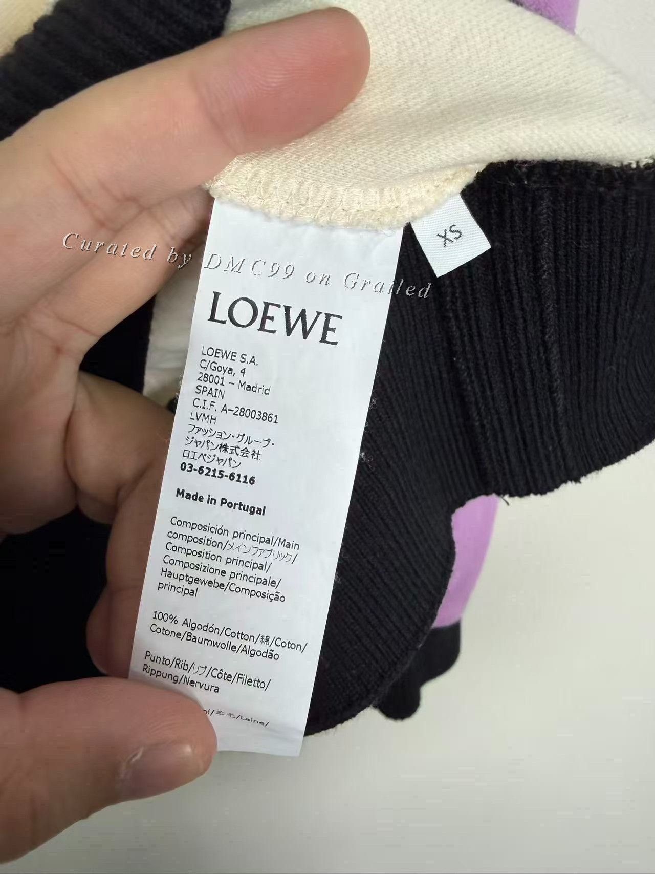 Loewe Loewe Turtleneck Colorblock Sweatshirt Size XS / US 0-2 / IT 36-38 - 4 Thumbnail