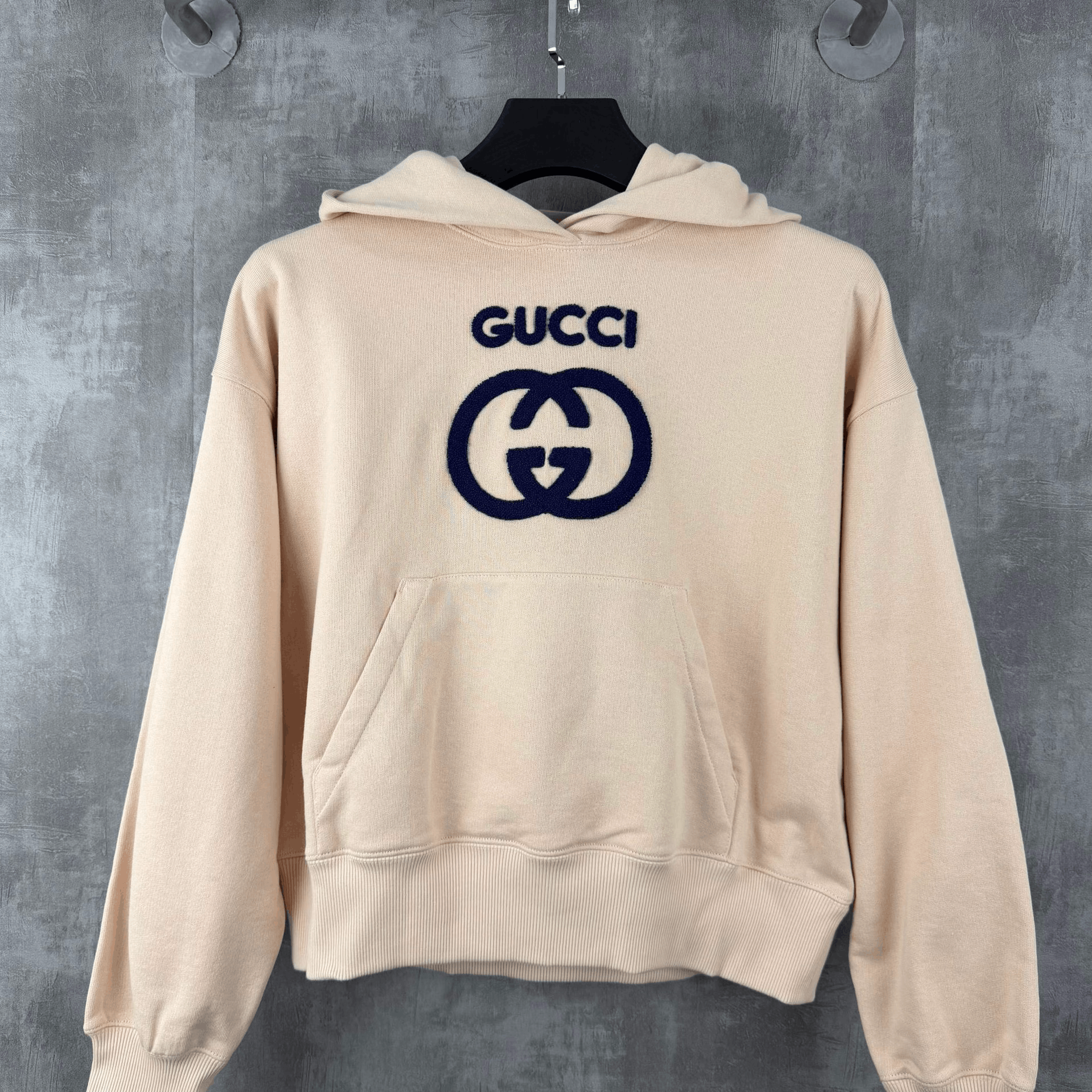 Gucci Gucci Fleece Double G Logo Hoodie Size S / US 4 / IT 40 - 2 Thumbnail