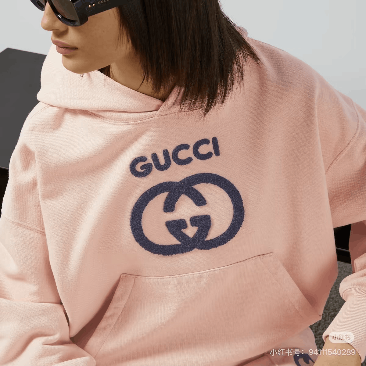 Gucci Gucci Fleece Double G Logo Hoodie Size S / US 4 / IT 40 - 3 Thumbnail