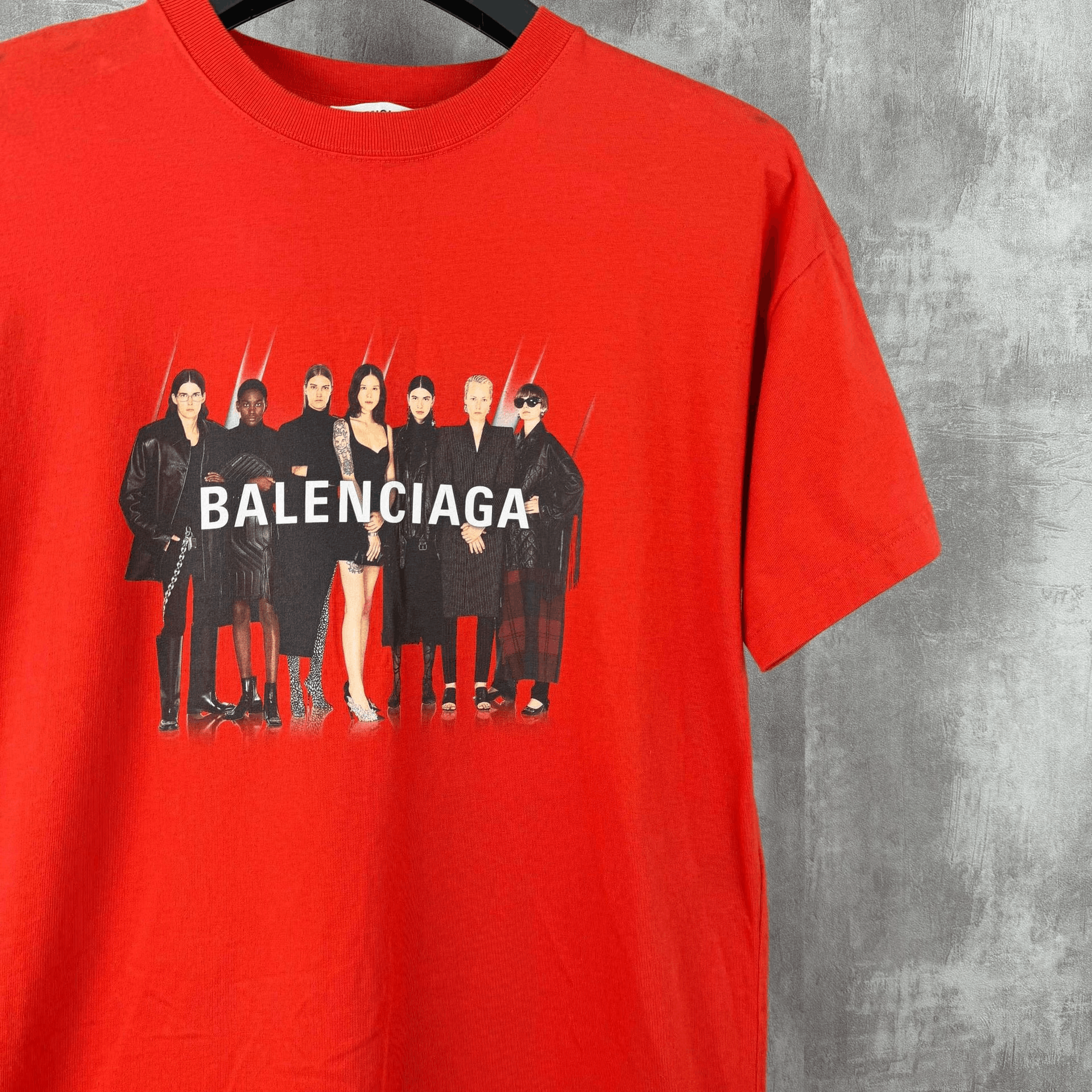 Balenciaga Balenciaga Band Portrait Logo T-shirt Size US XS / EU 42 / 0 - 2 Thumbnail