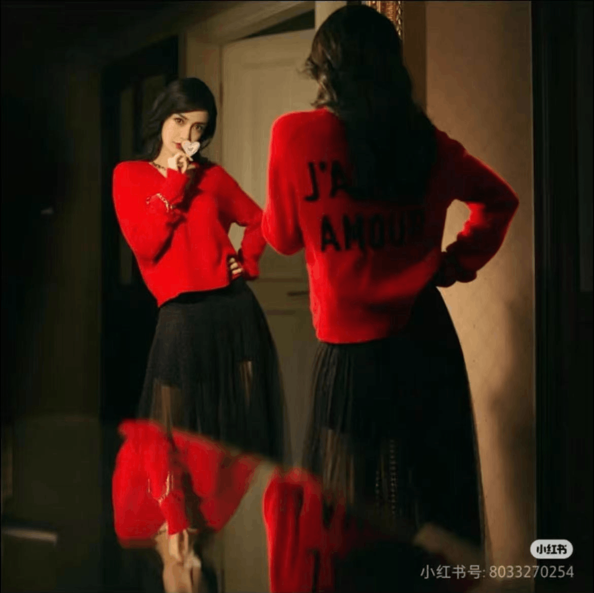 Dior Dior Red Logo Cashmere Knit Sweater Size XXS / US 00 / IT 34 - 5 Thumbnail