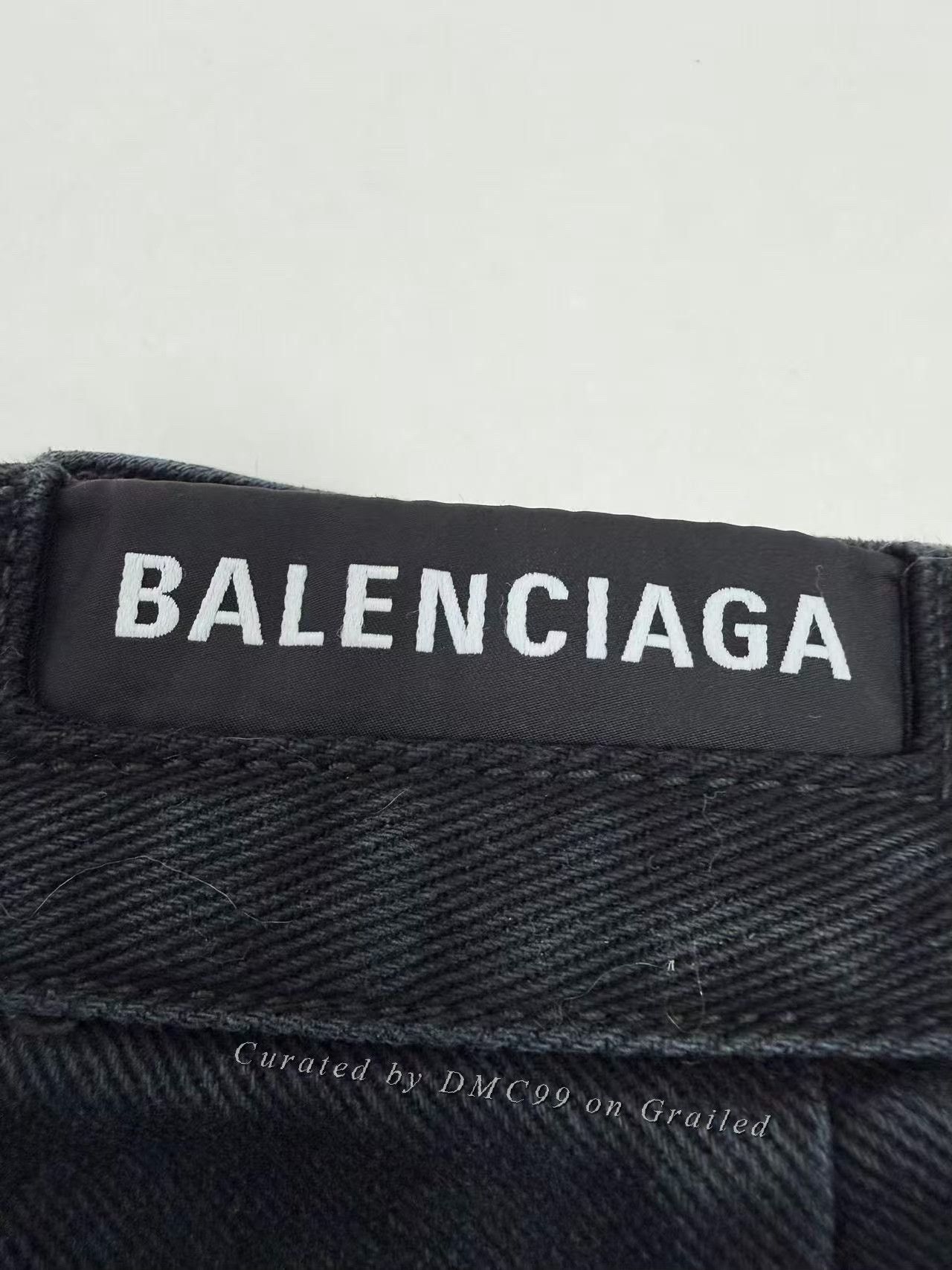 Balenciaga Balenciaga Washed Distressed Cargo Pants Size US 26 / EU 42 - 6 Thumbnail