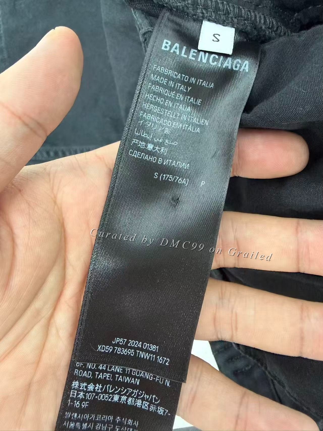 Balenciaga Balenciaga Washed Distressed Cargo Pants Size US 26 / EU 42 - 7 Thumbnail