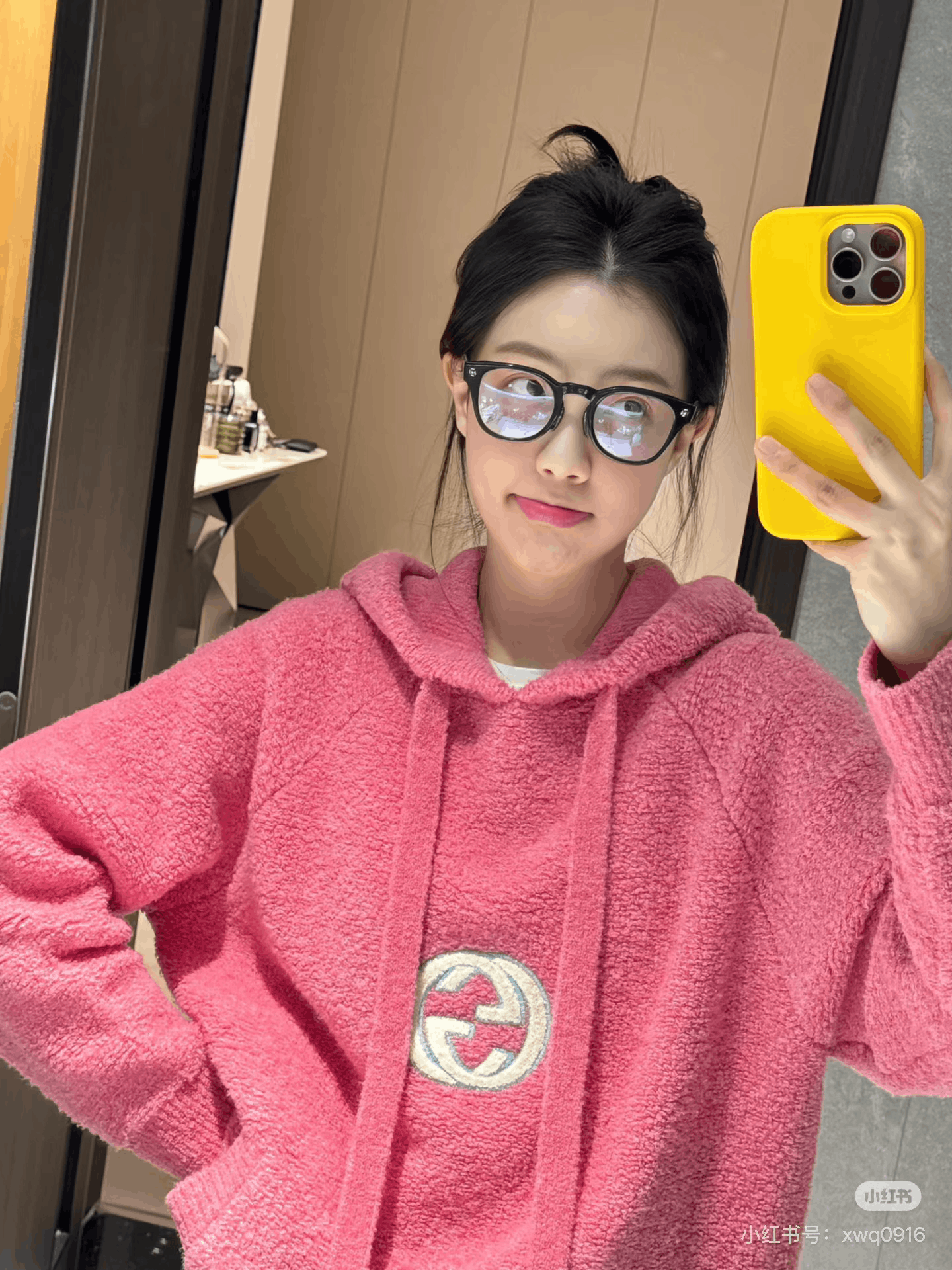 Gucci Gucci Embroidered Interlocking G Wool Teddy Hoodie Size XS / US 0-2 / IT 36-38 - 5 Thumbnail