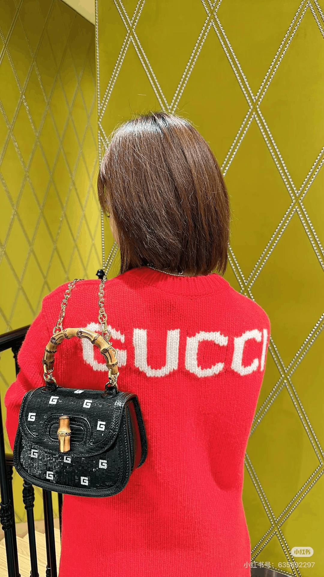 Gucci Gucci Back Logo Wool Knit Sweater Size XS / US 0-2 / IT 36-38 - 4 Thumbnail