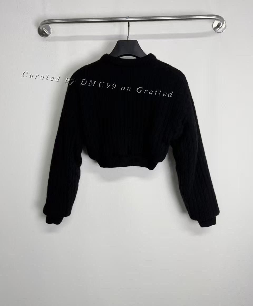 Alexander Wang Alexander Wang Black Knit Short Coat Size S / US 4 / IT 40 - 2 Thumbnail