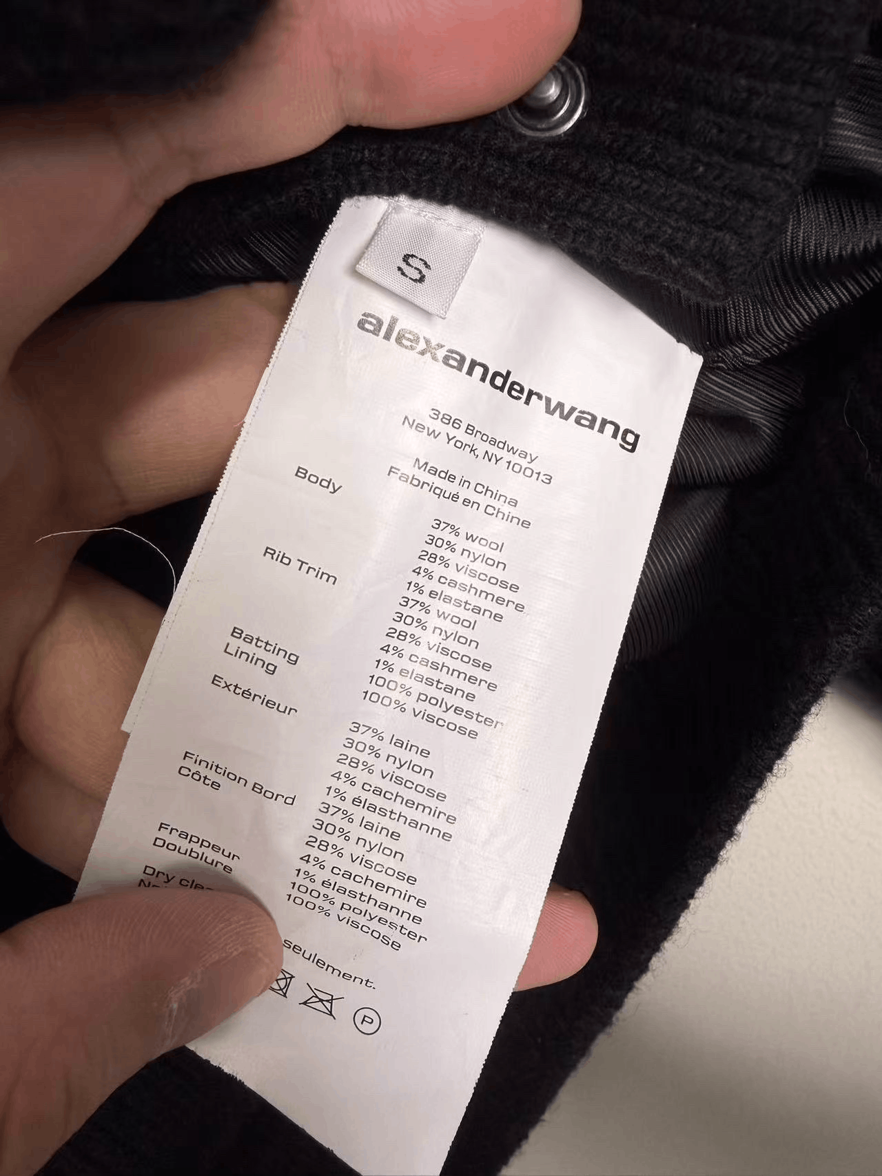 Alexander Wang Alexander Wang Black Knit Short Coat Size S / US 4 / IT 40 - 3 Thumbnail