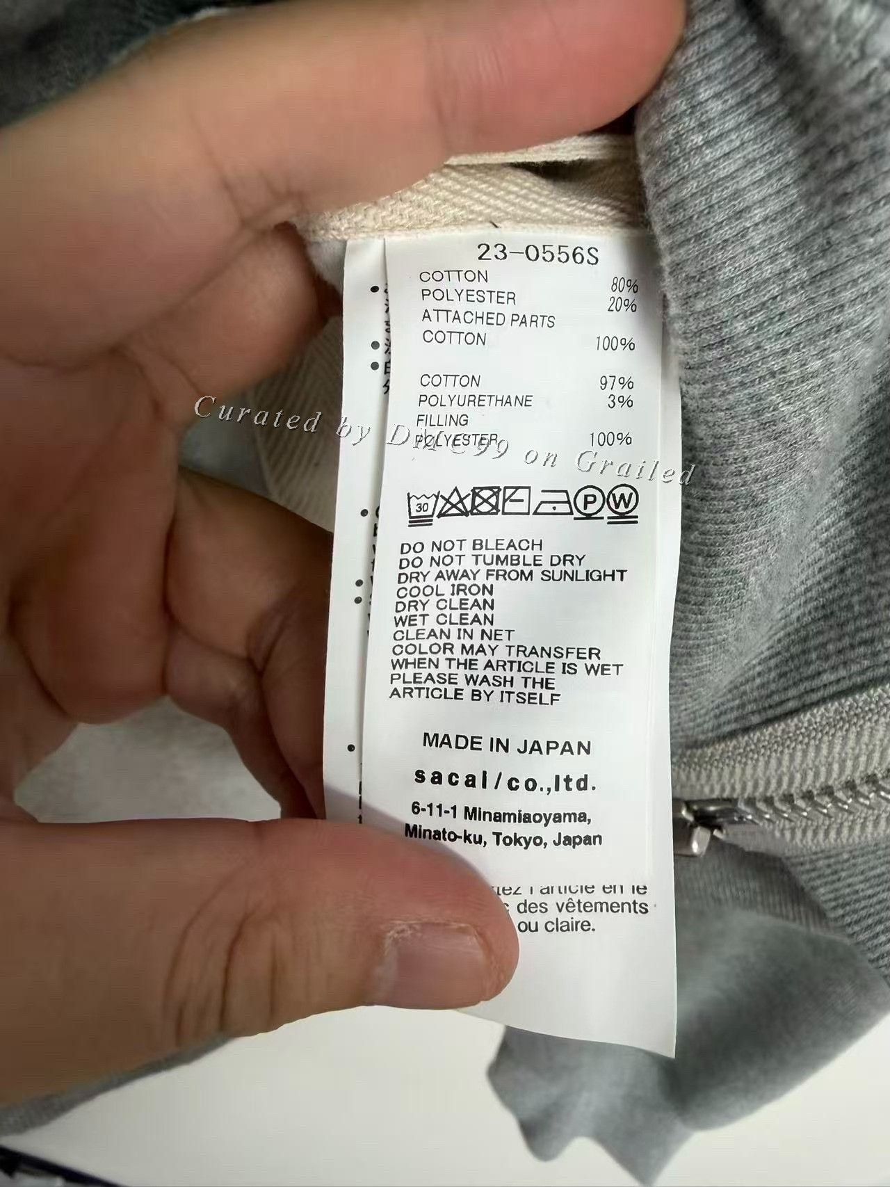 Sacai Sacai X Carhartt Zip Hoodie Cardigan Size US M / EU 48-50 / 2 - 4 Thumbnail