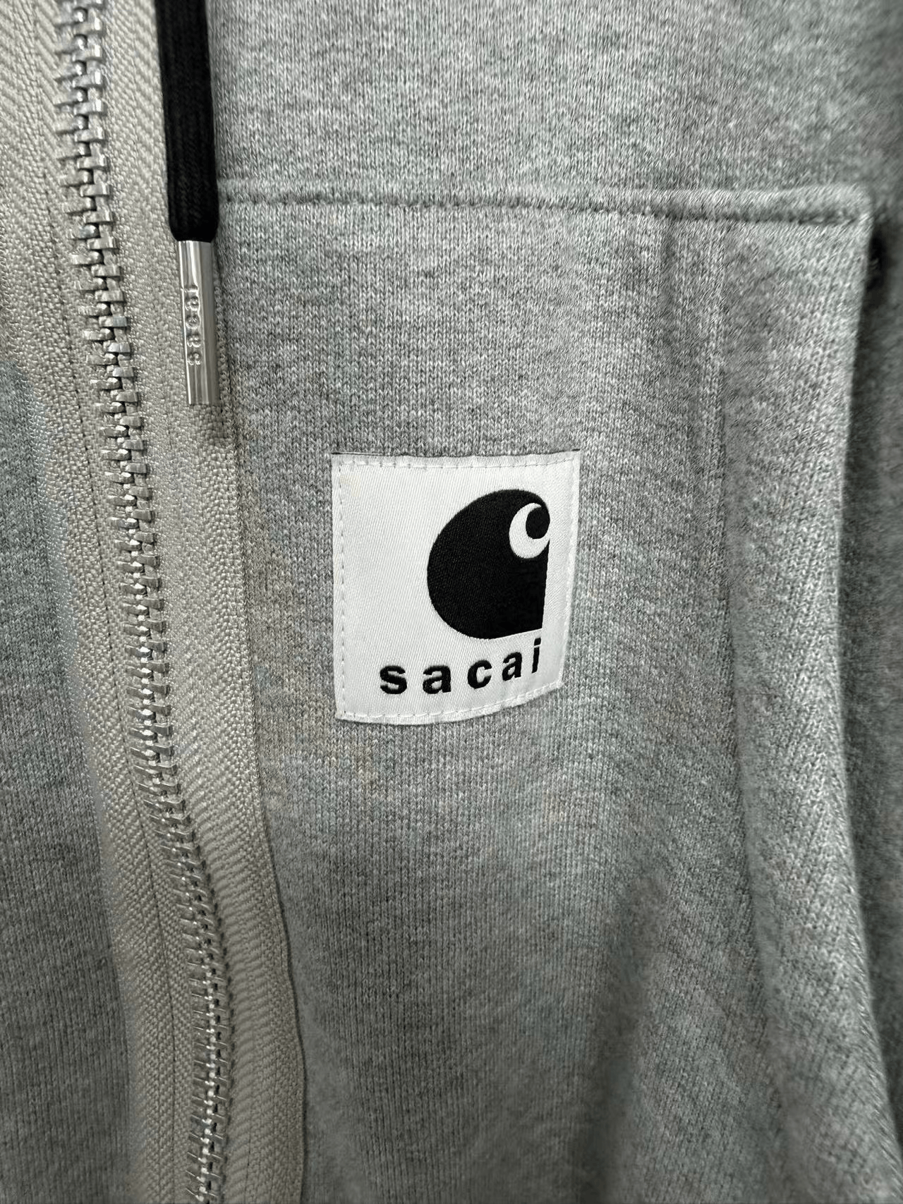 Sacai Sacai X Carhartt Zip Hoodie Cardigan Size US M / EU 48-50 / 2 - 2 Thumbnail