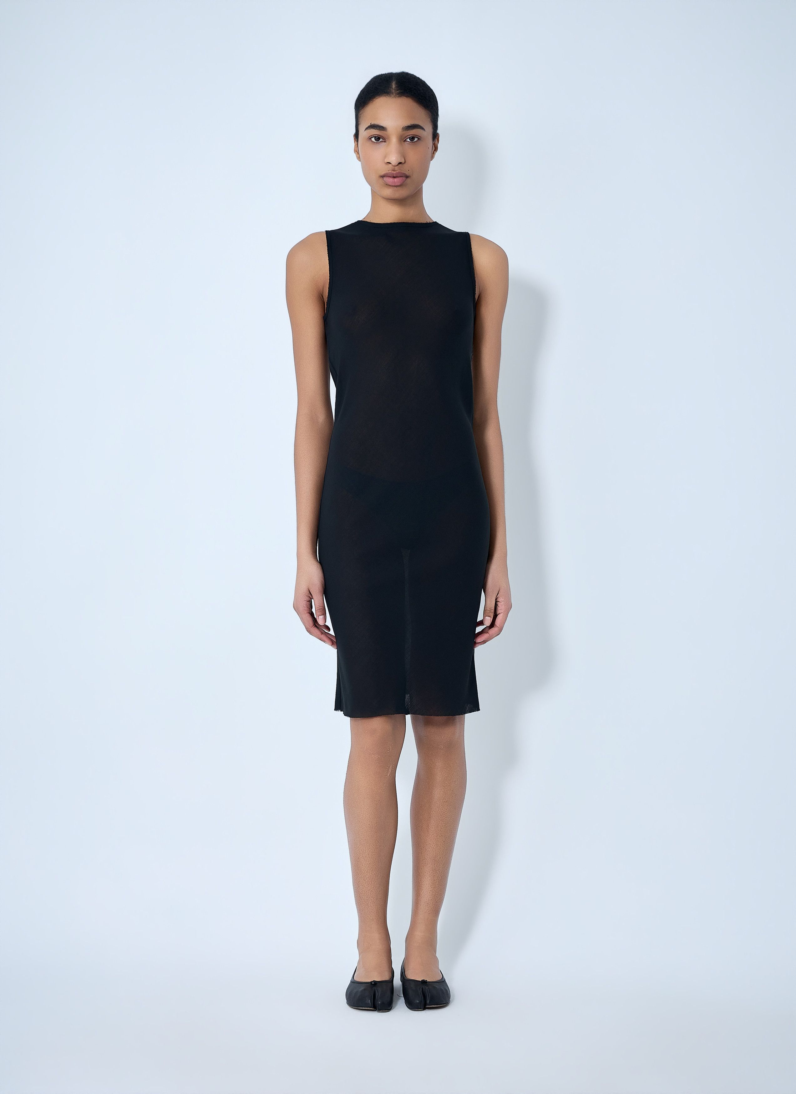 RIER Sleeveless Mesh Midi Dress Size S / US 4 / IT 40 - 2 Thumbnail